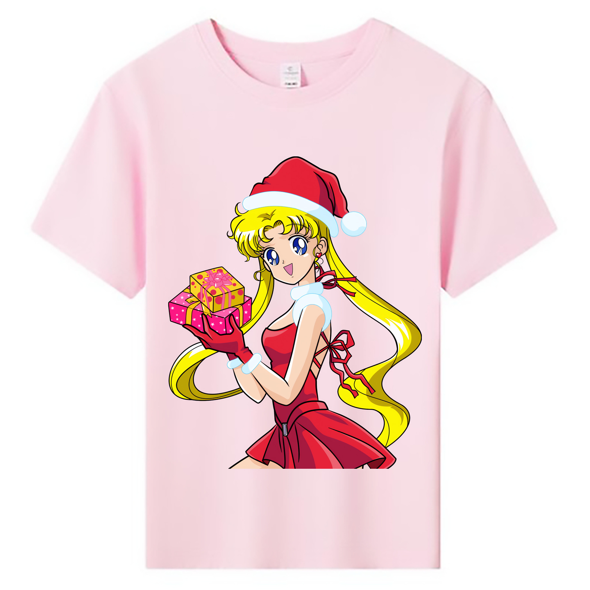 （画像用） 美少女戦士セーラームーン 月野 うさぎ つきの うさぎ Sailor Moon Tsukino Usagi 綿100％キッズTシャツ（フロントプリント）