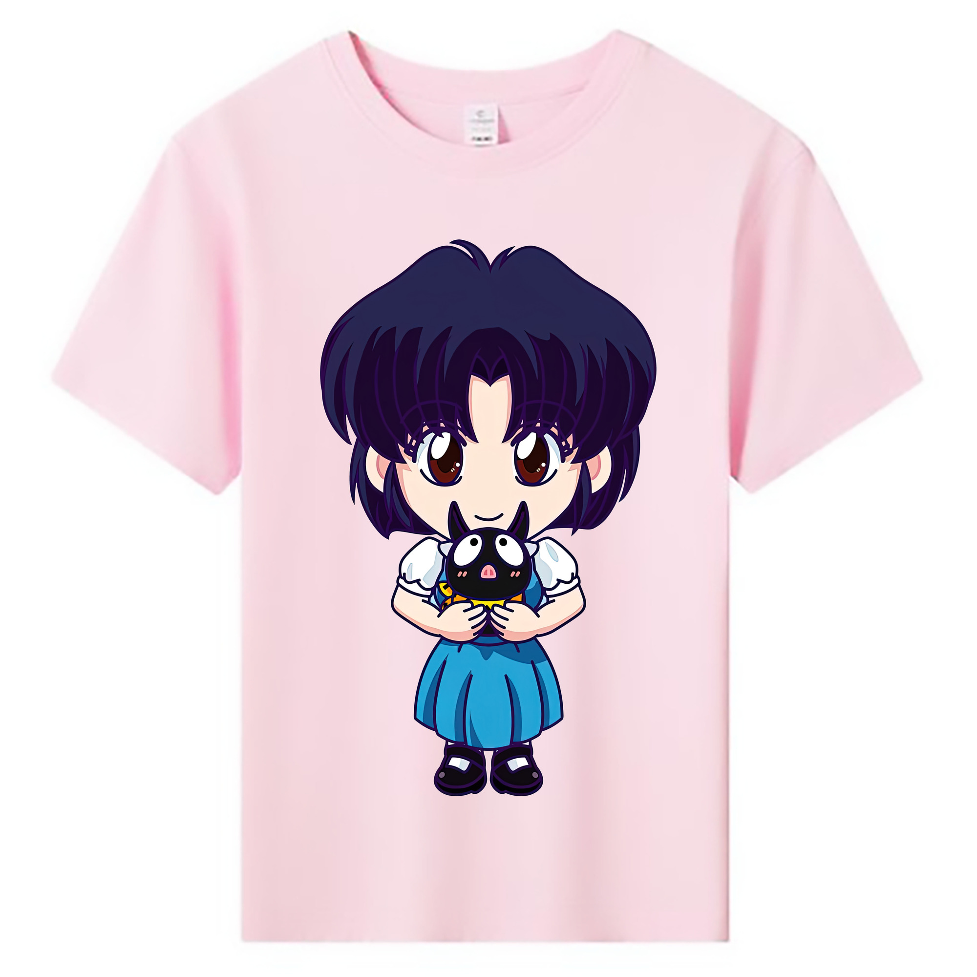 （画像用） 美少女戦士セーラームーン 水野 亜美 みずの あみ Sailor Moon Mizuno Ami 綿100％キッズTシャツ（フロントプリント）