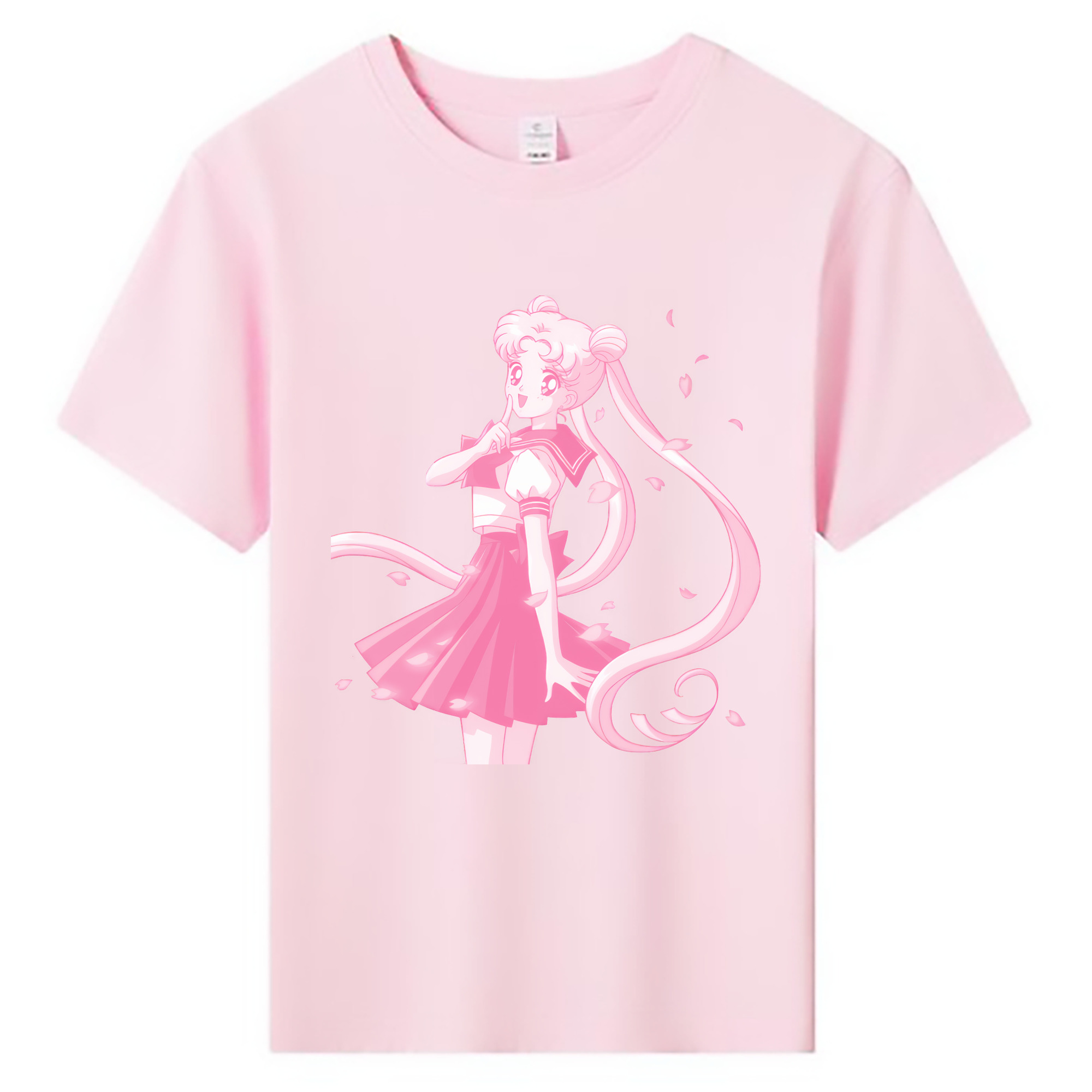 （画像用） 美少女戦士セーラームーン 愛野 美奈子 あいの みなこ Sailor Moon Aino Minako 綿100％キッズTシャツ（フロントプリント）