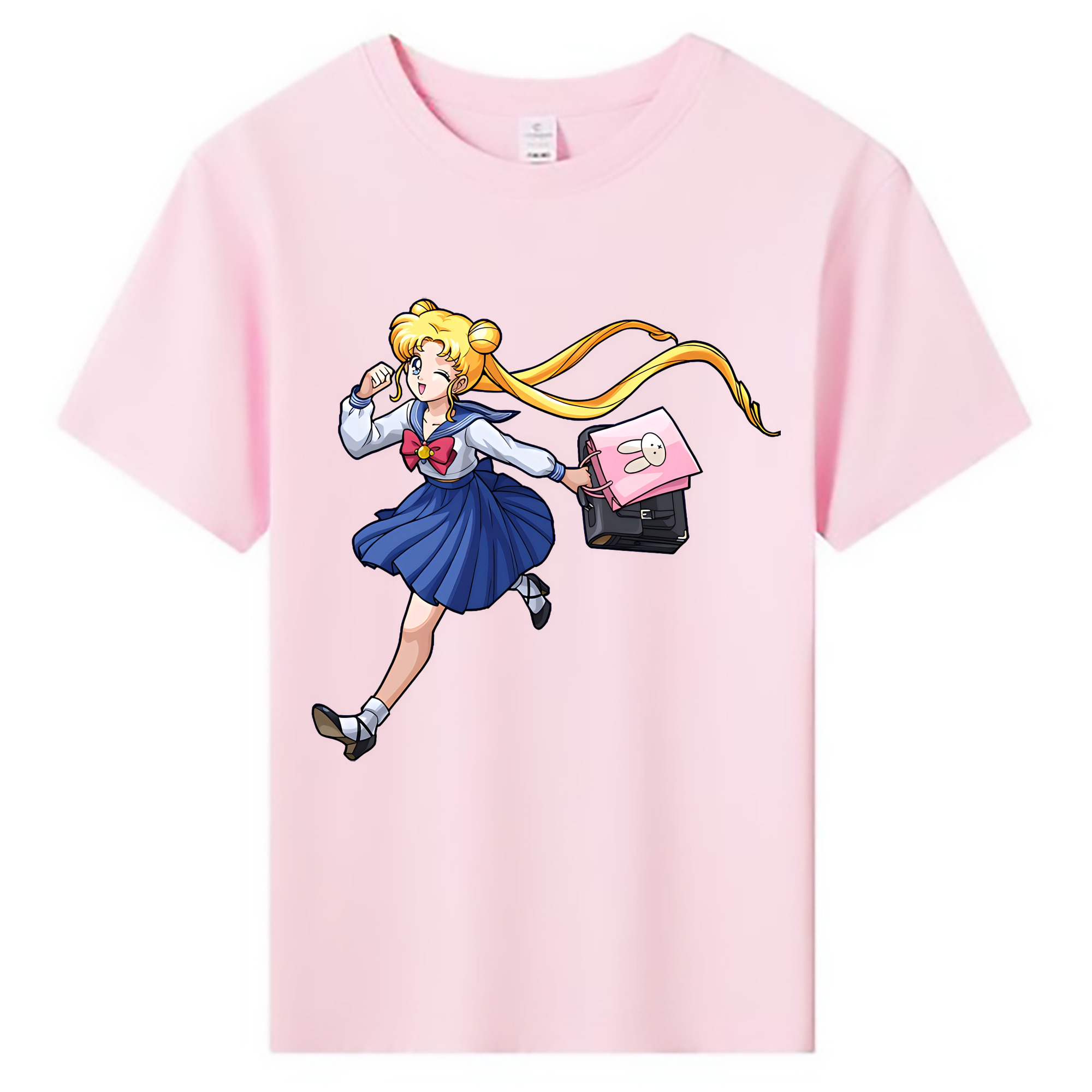 （画像用） 美少女戦士セーラームーン 愛野 美奈子 あいの みなこ Sailor Moon Aino Minako 綿100％キッズTシャツ（フロントプリント）