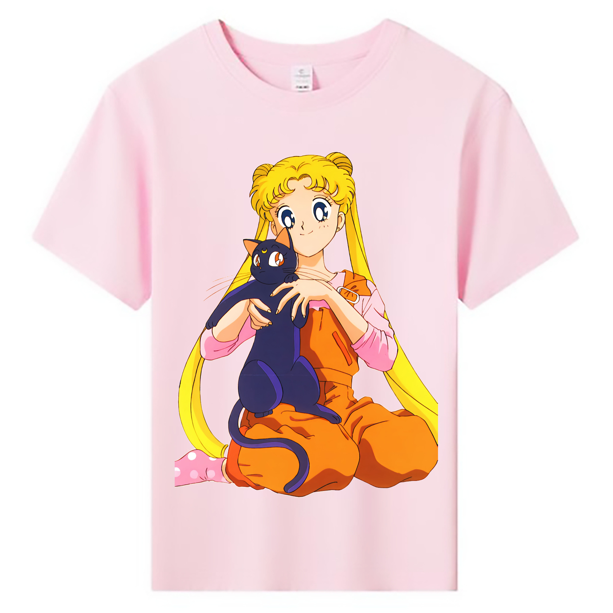 （画像用） 美少女戦士セーラームーン 愛野 美奈子 あいの みなこ Sailor Moon Aino Minako 綿100％キッズTシャツ（フロントプリント）