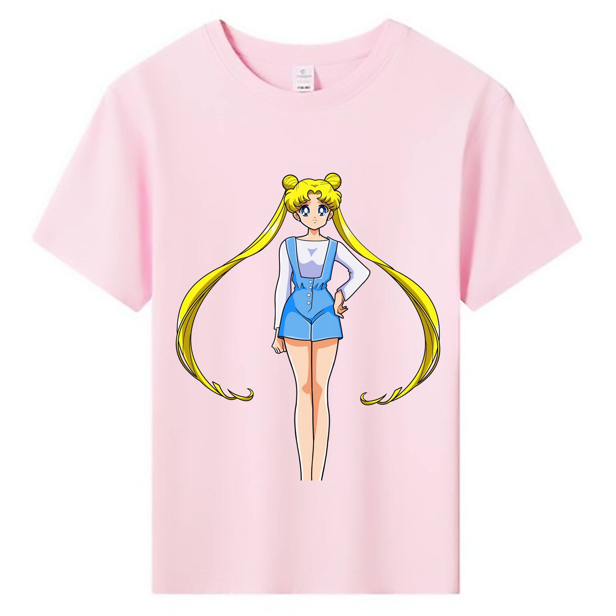 （画像用） 美少女戦士セーラームーン 愛野 美奈子 あいの みなこ Sailor Moon Aino Minako 綿100％キッズTシャツ（フロントプリント）