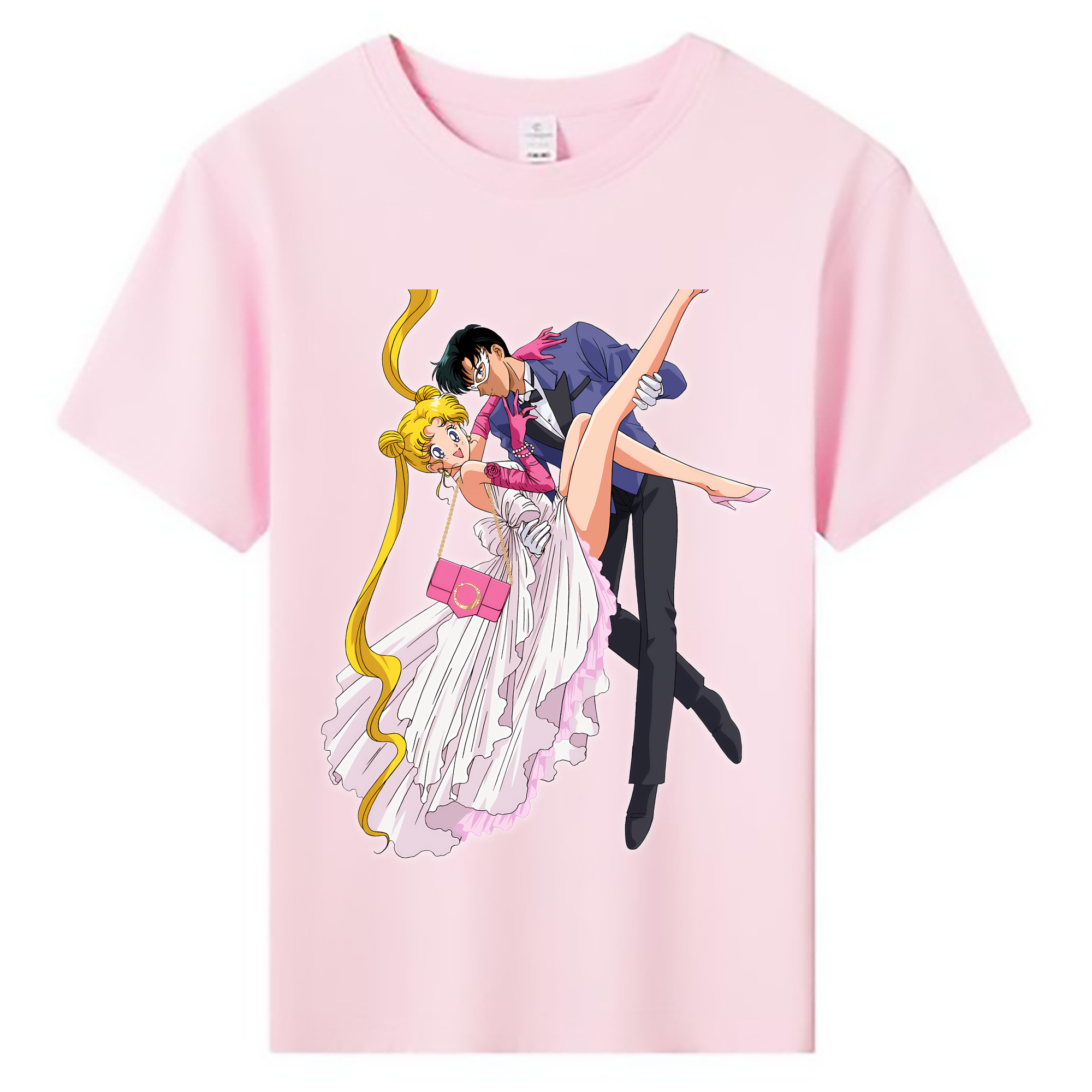 （画像用） 美少女戦士セーラームーン 愛野 美奈子 あいの みなこ Sailor Moon Aino Minako 綿100％キッズTシャツ（フロントプリント）