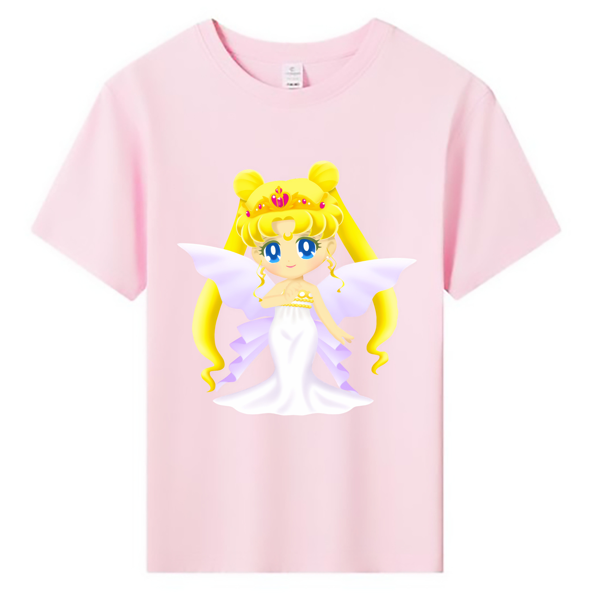 （画像用） 美少女戦士セーラームーン 愛野 美奈子 あいの みなこ Sailor Moon Aino Minako 綿100％キッズTシャツ（フロントプリント）
