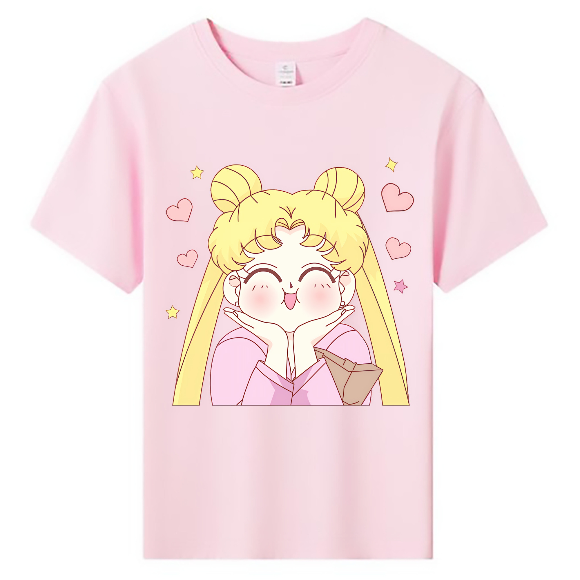 （画像用） 美少女戦士セーラームーン 愛野 美奈子 あいの みなこ Sailor Moon Aino Minako 綿100％キッズTシャツ（フロントプリント）