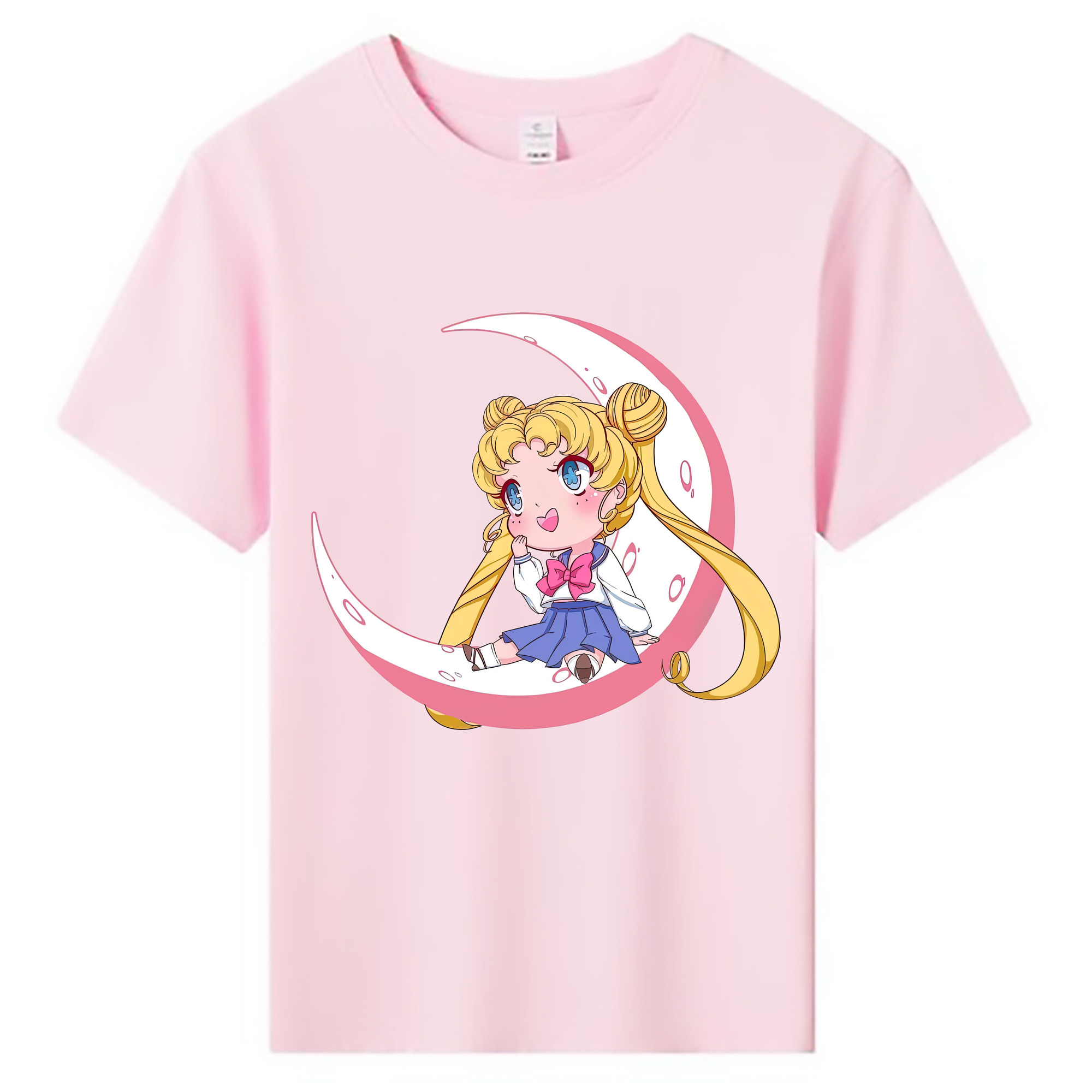 （画像用） 美少女戦士セーラームーン 愛野 美奈子 あいの みなこ Sailor Moon Aino Minako 綿100％キッズTシャツ（フロントプリント）