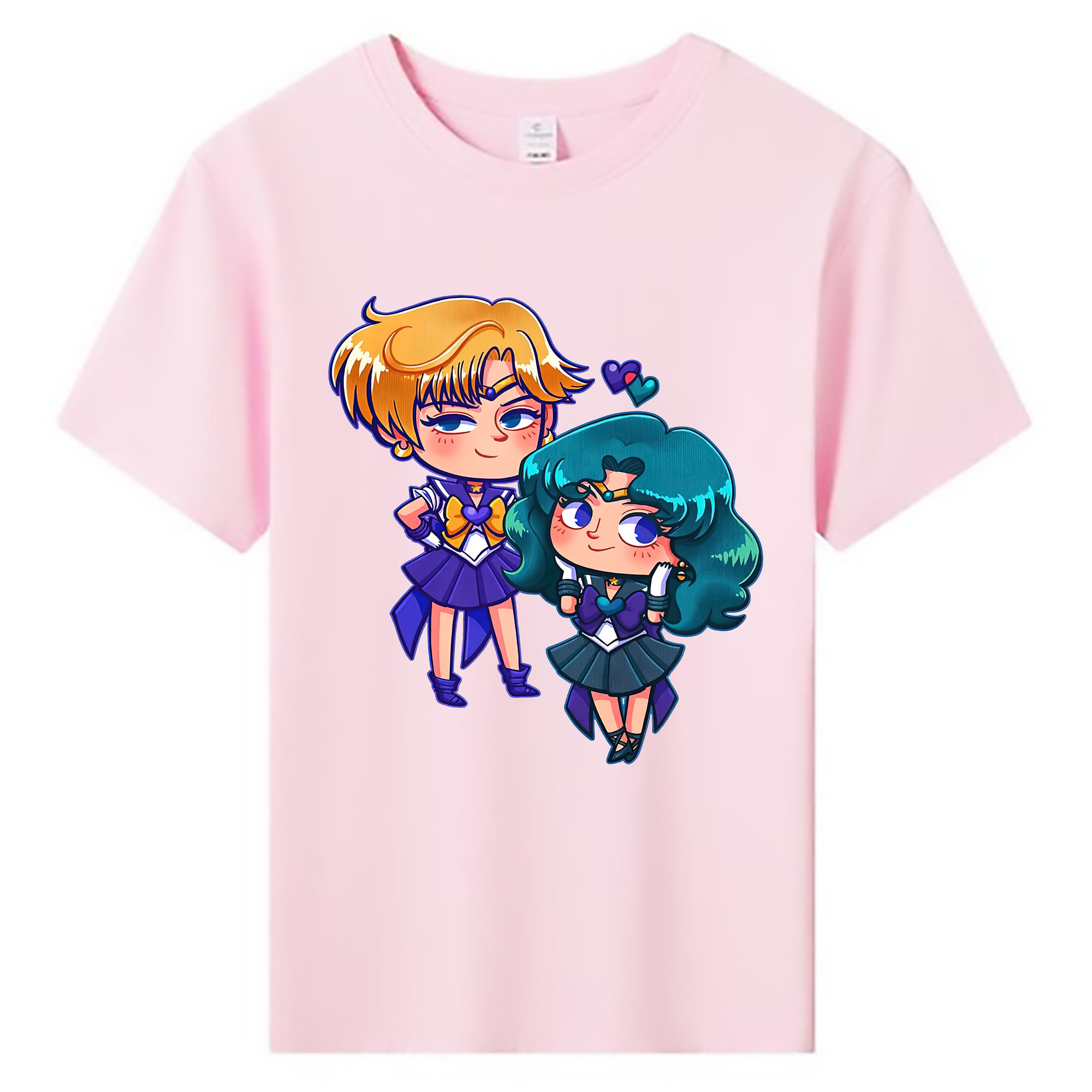 （画像用） 美少女戦士セーラームーン 天王はるか Sailor Moon Tenoh Haruka 綿100％キッズTシャツ（フロントプリント）