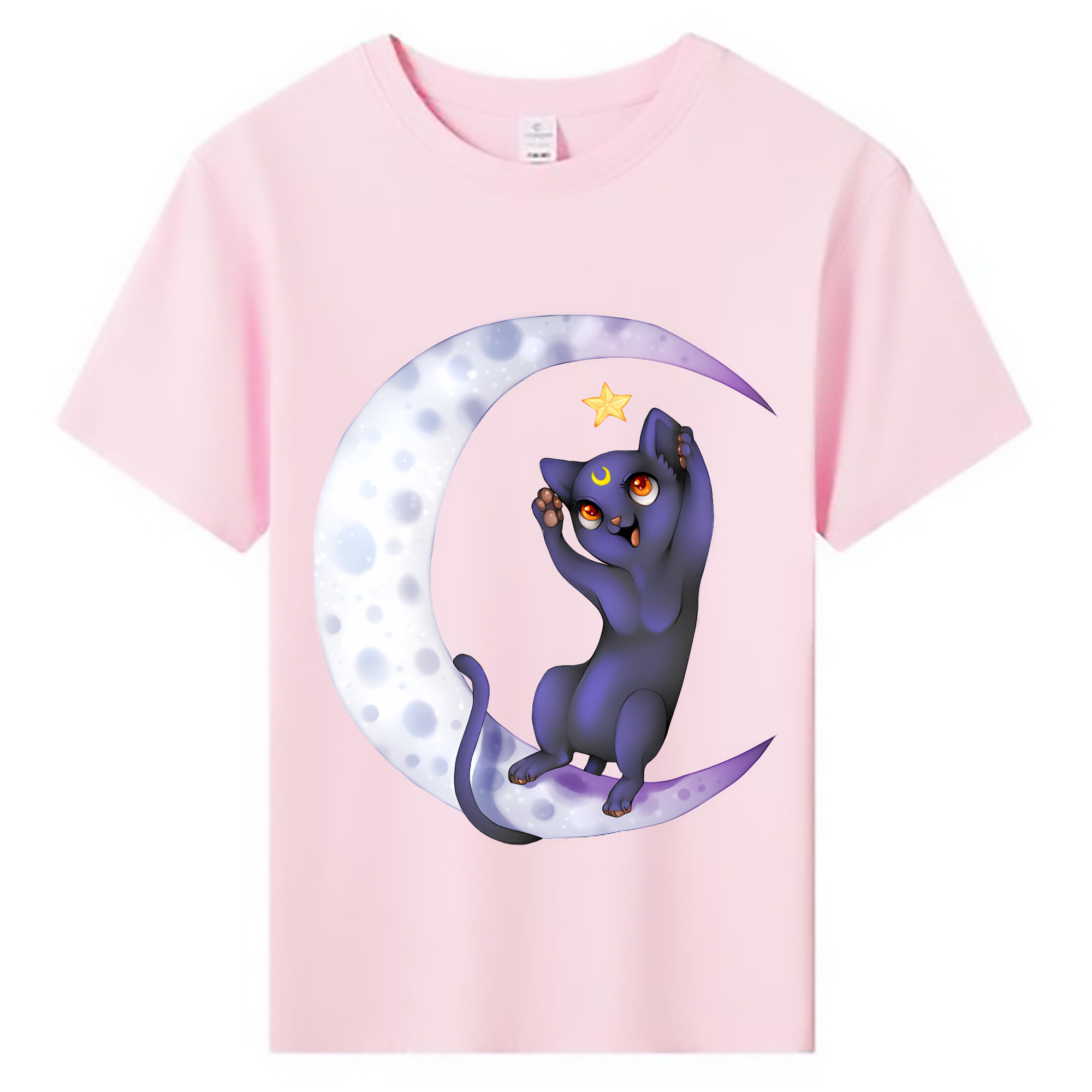 （画像用） 美少女戦士セーラームーン Sailor Moon 綿100％キッズTシャツ（フロントプリント）