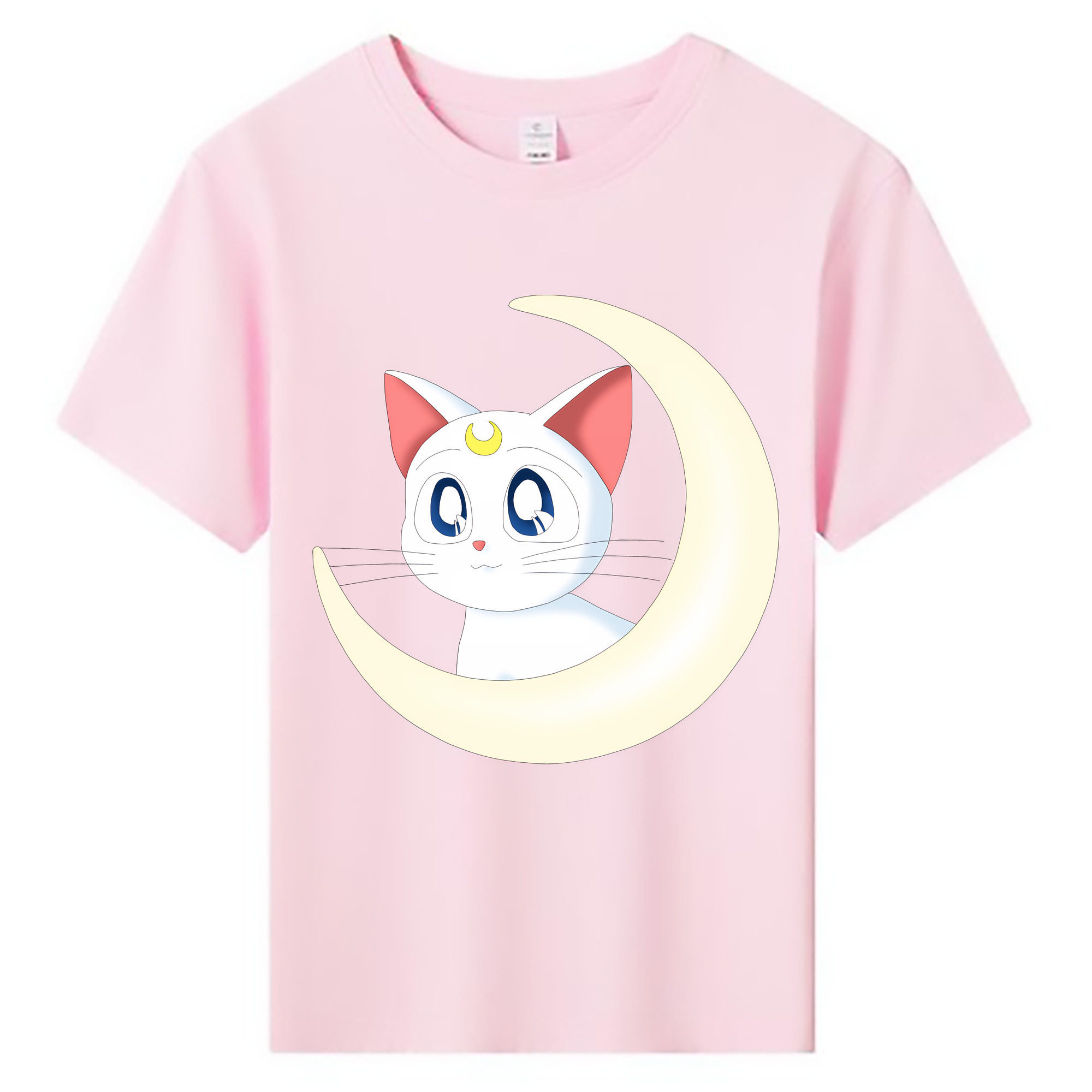 （画像用） 美少女戦士セーラームーン Sailor Moon 綿100％キッズTシャツ（フロントプリント）