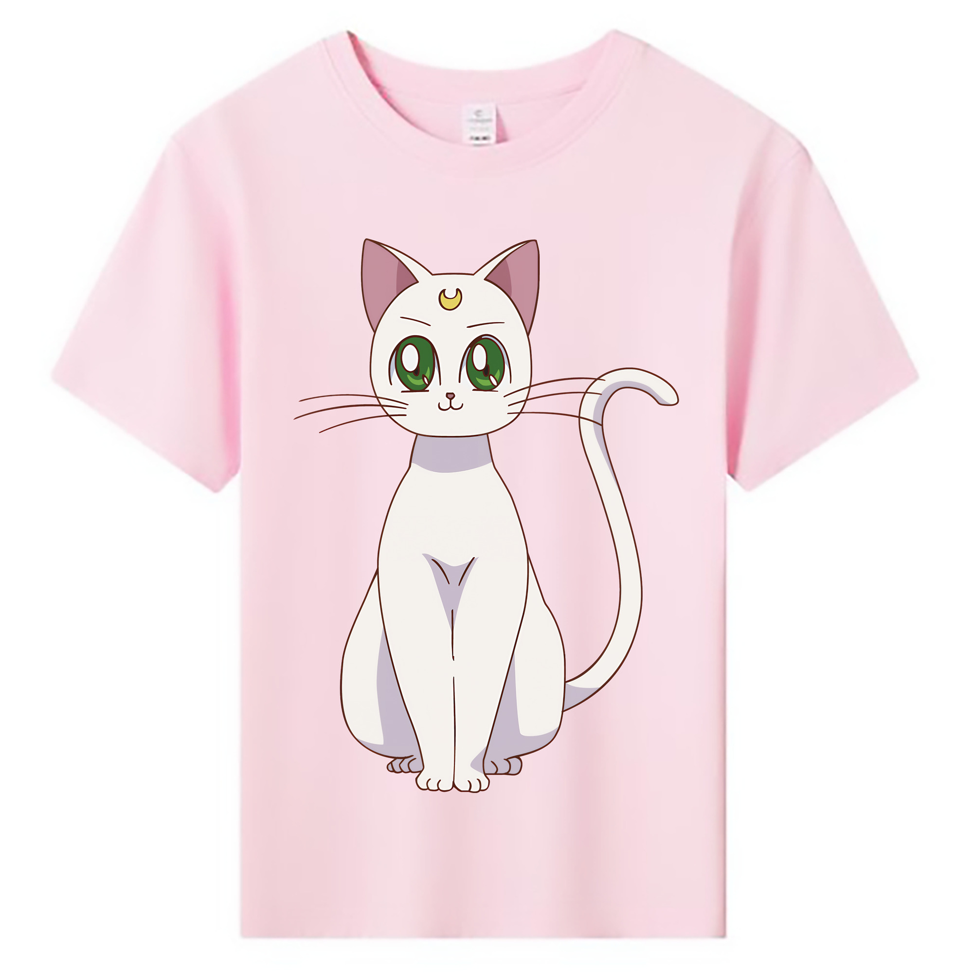 （画像用） 美少女戦士セーラームーン Sailor Moon 綿100％キッズTシャツ（フロントプリント）