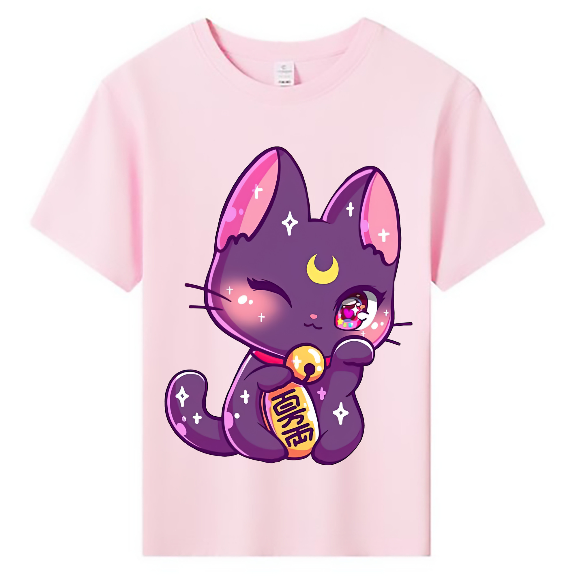 （画像用） 美少女戦士セーラームーン Sailor Moon 綿100％キッズTシャツ（フロントプリント）