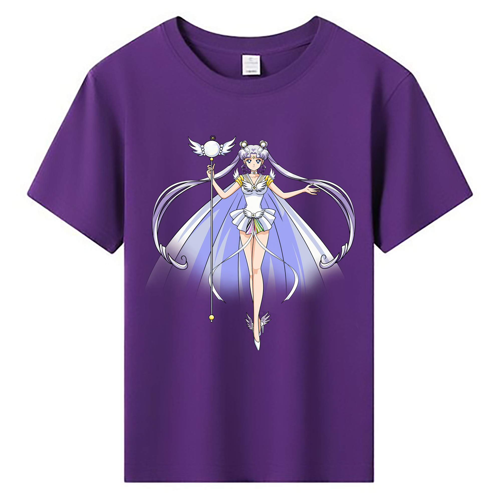 （画像用） 美少女戦士セーラームーン 月野 うさぎ つきの うさぎ Sailor Moon Tsukino Usagi 綿100％キッズTシャツ（フロントプリント）