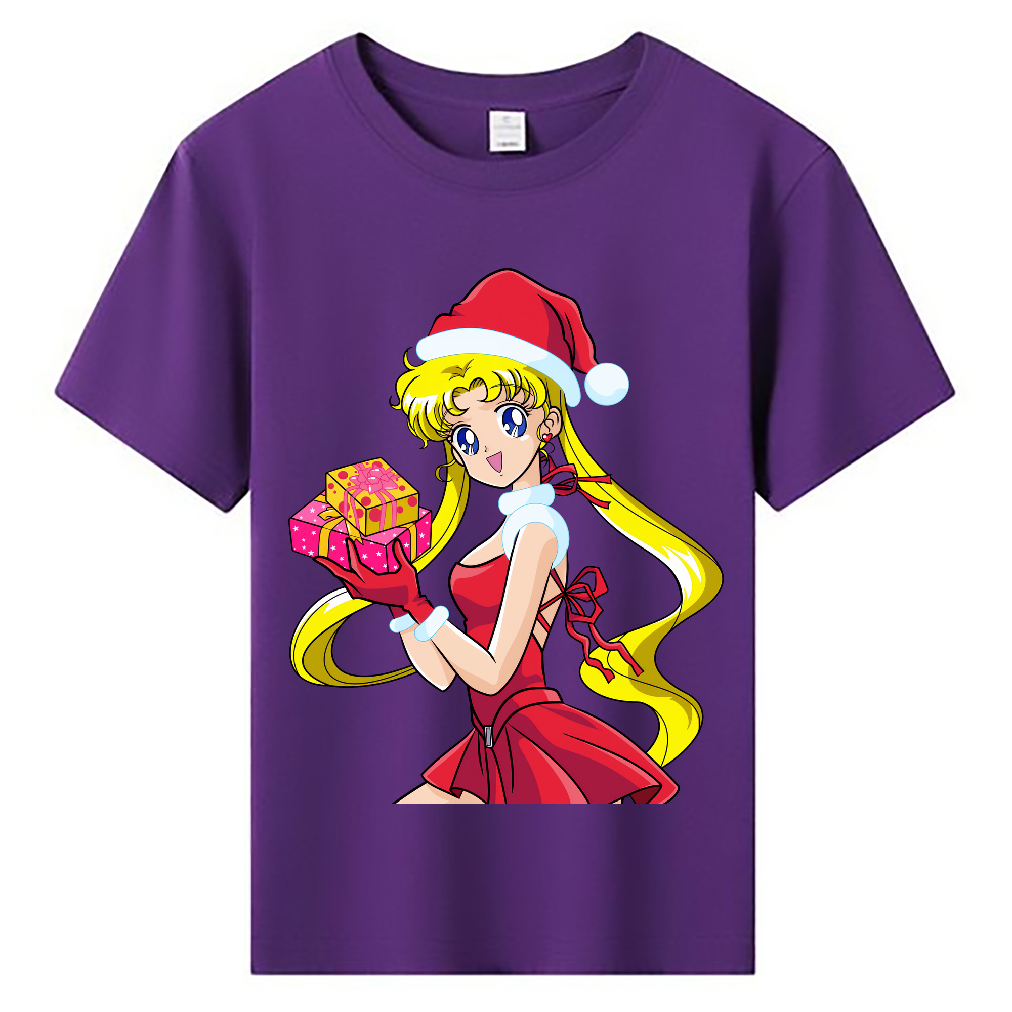 （画像用） 美少女戦士セーラームーン 月野 うさぎ つきの うさぎ Sailor Moon Tsukino Usagi 綿100％キッズTシャツ（フロントプリント）