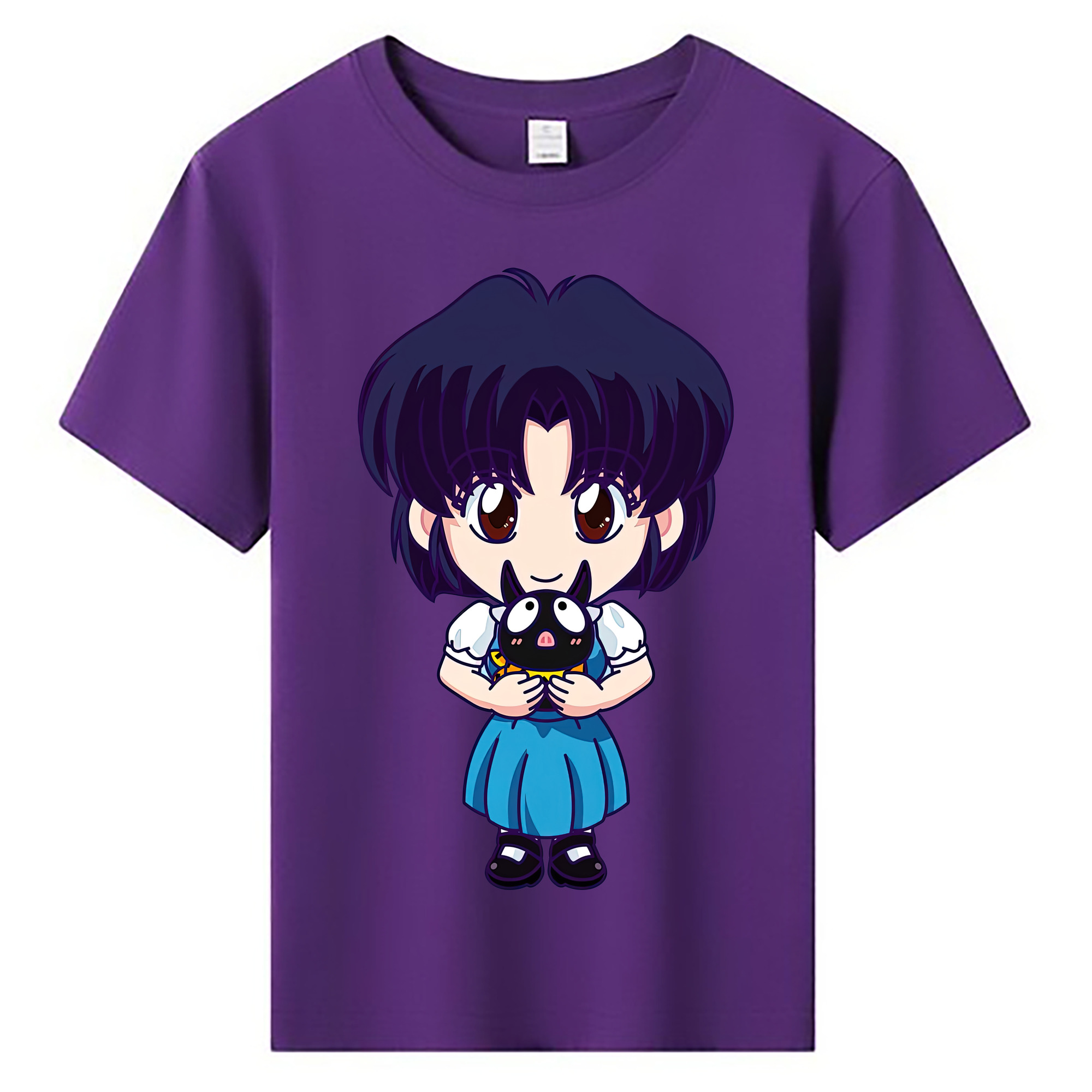 （画像用） 美少女戦士セーラームーン 水野 亜美 みずの あみ Sailor Moon Mizuno Ami 綿100％キッズTシャツ（フロントプリント）