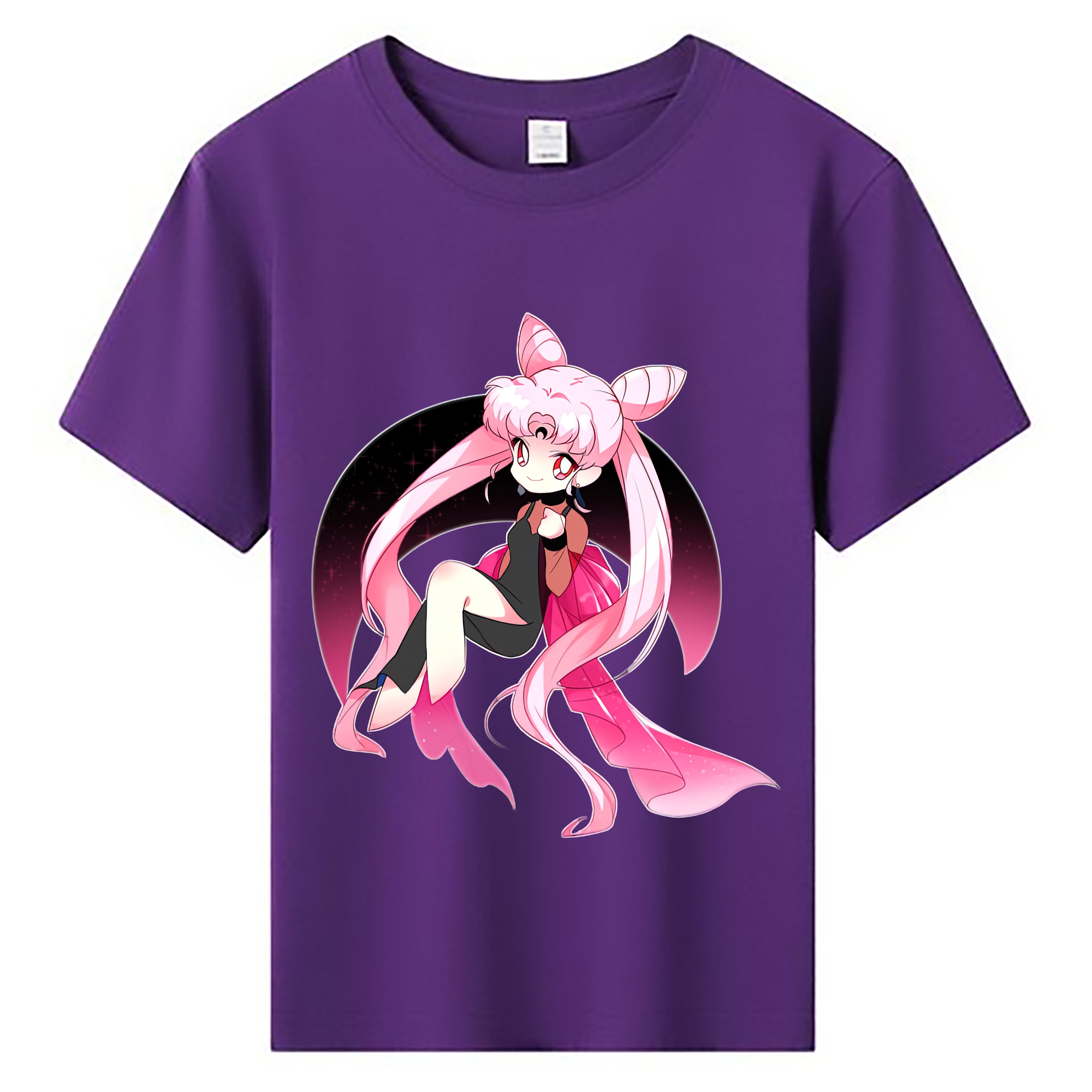 （画像用） 美少女戦士セーラームーン ちびうさ Sailor Moon Chibiusa Tsukino Usagi Small Lady Serenity 綿100％キッズTシャツ（フロントプリント）