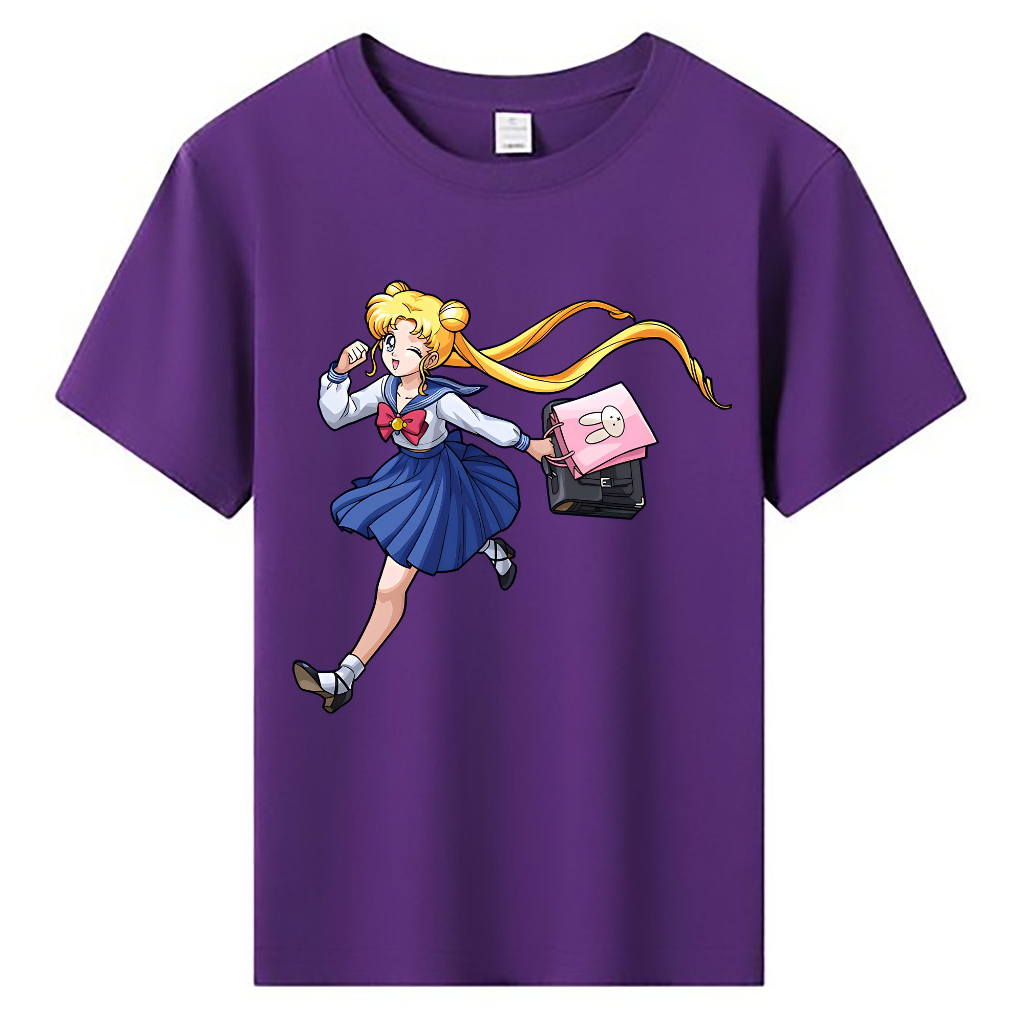 （画像用） 美少女戦士セーラームーン 愛野 美奈子 あいの みなこ Sailor Moon Aino Minako 綿100％キッズTシャツ（フロントプリント）