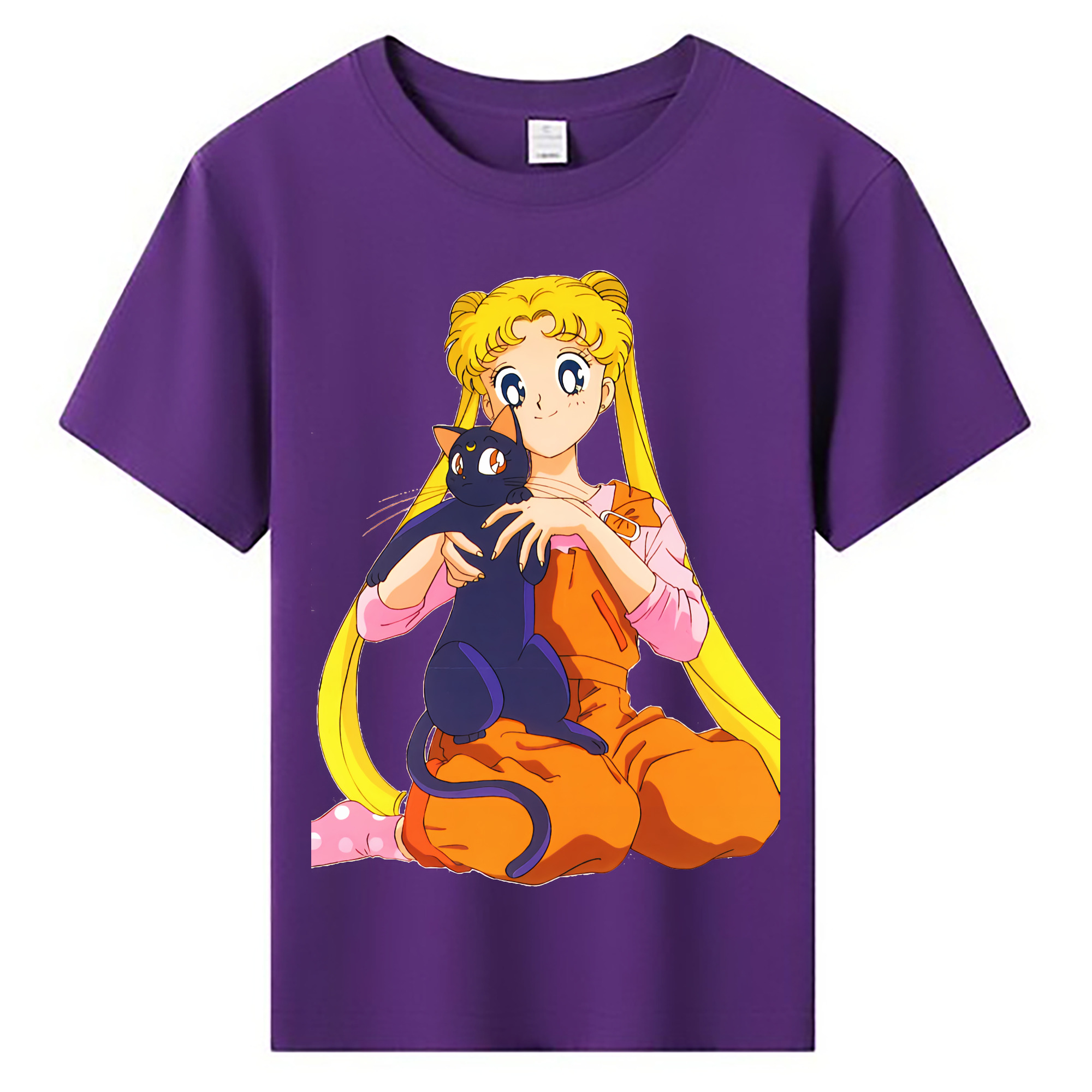 （画像用） 美少女戦士セーラームーン 愛野 美奈子 あいの みなこ Sailor Moon Aino Minako 綿100％キッズTシャツ（フロントプリント）