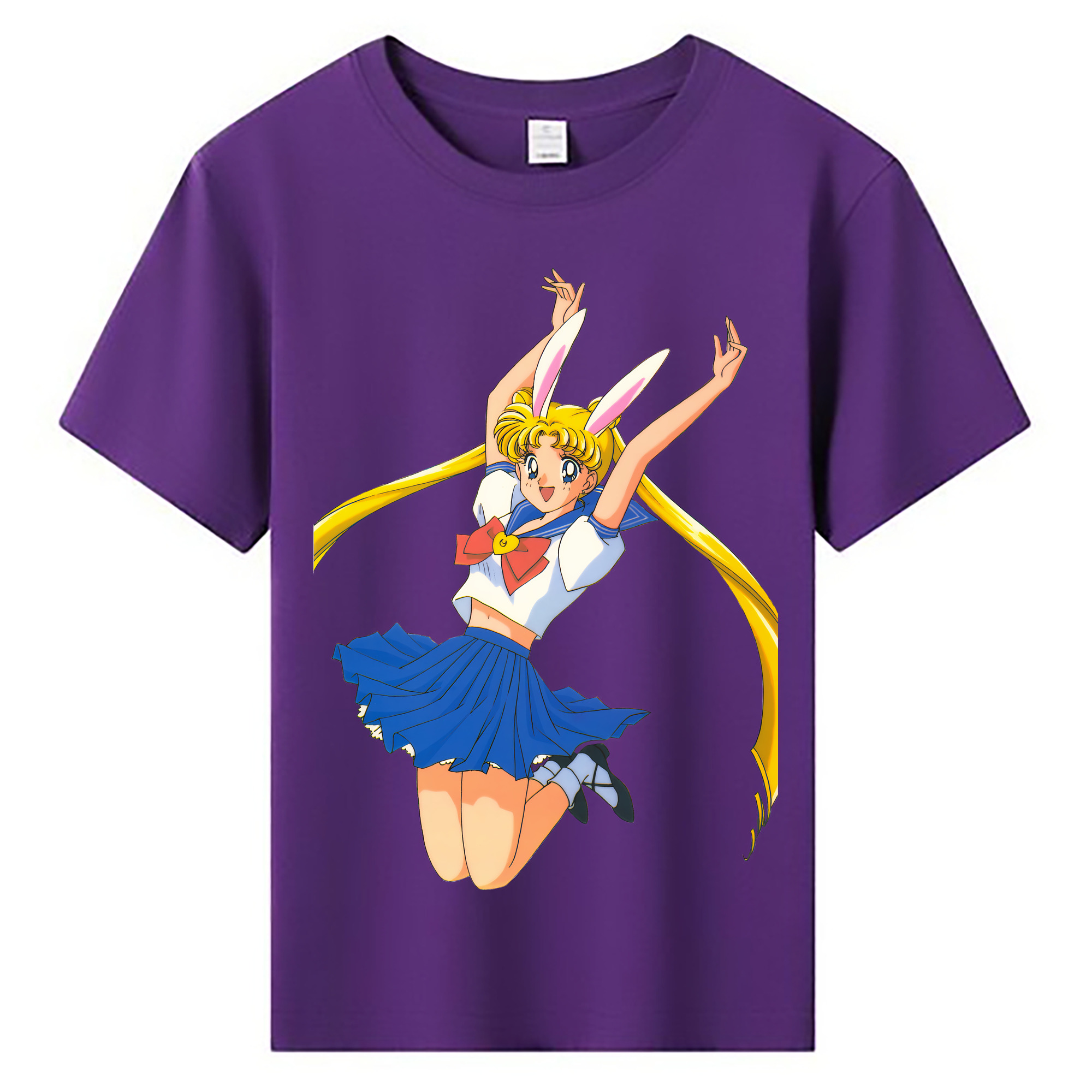 （画像用） 美少女戦士セーラームーン 愛野 美奈子 あいの みなこ Sailor Moon Aino Minako 綿100％キッズTシャツ（フロントプリント）
