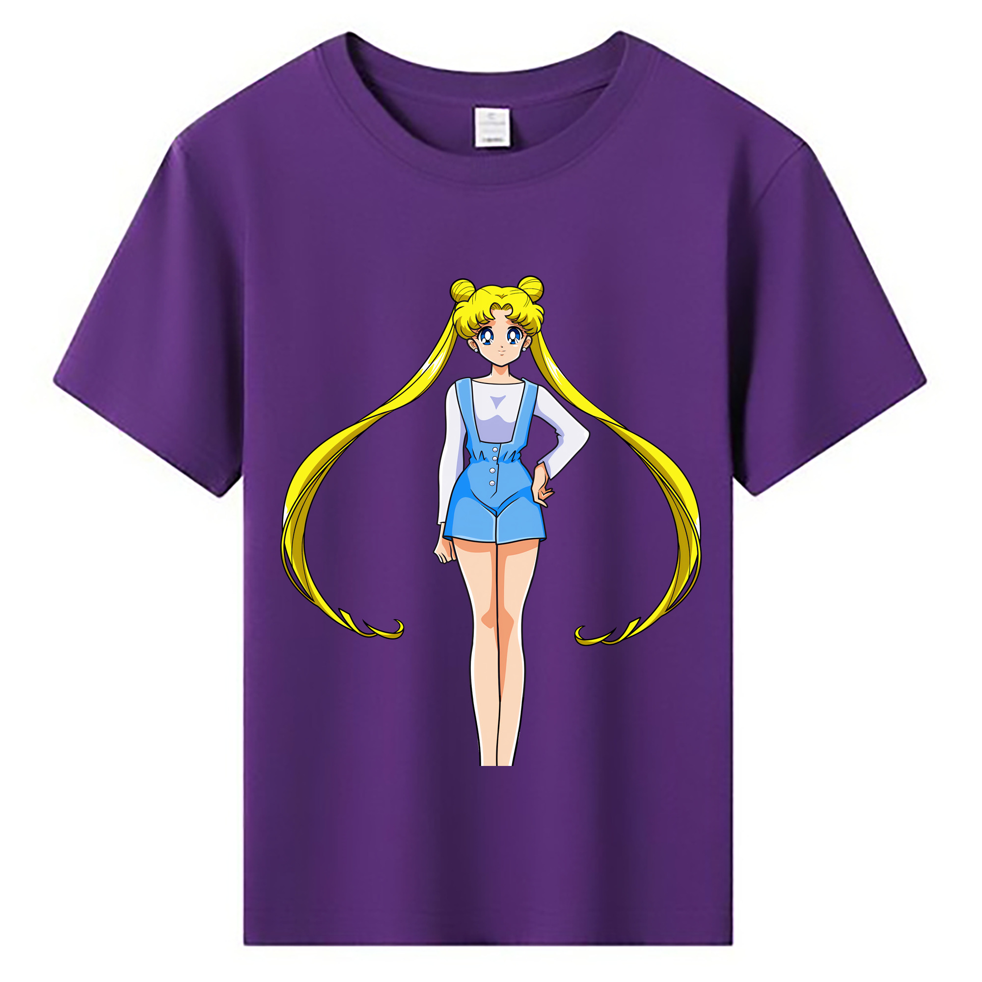 （画像用） 美少女戦士セーラームーン 愛野 美奈子 あいの みなこ Sailor Moon Aino Minako 綿100％キッズTシャツ（フロントプリント）