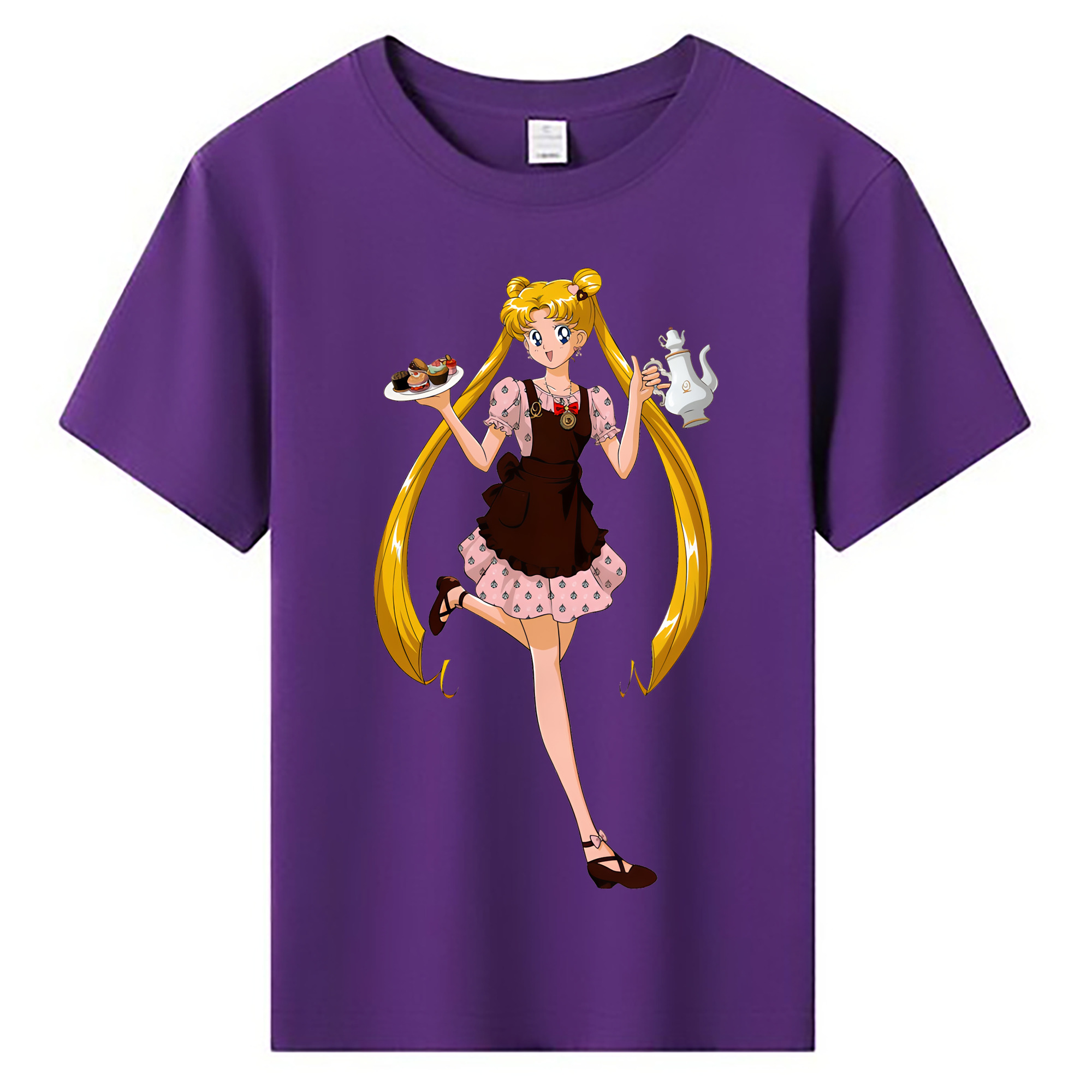 （画像用） 美少女戦士セーラームーン 愛野 美奈子 あいの みなこ Sailor Moon Aino Minako 綿100％キッズTシャツ（フロントプリント）
