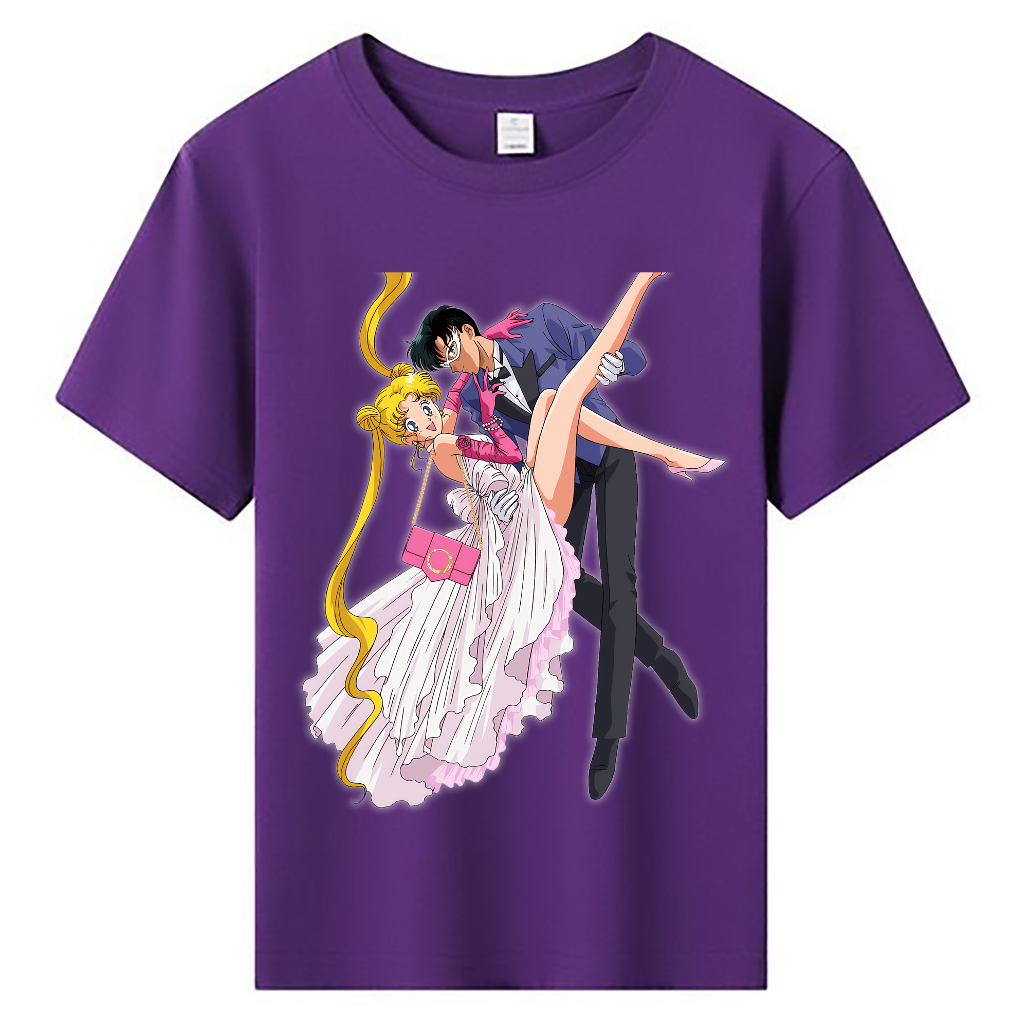 （画像用） 美少女戦士セーラームーン 愛野 美奈子 あいの みなこ Sailor Moon Aino Minako 綿100％キッズTシャツ（フロントプリント）