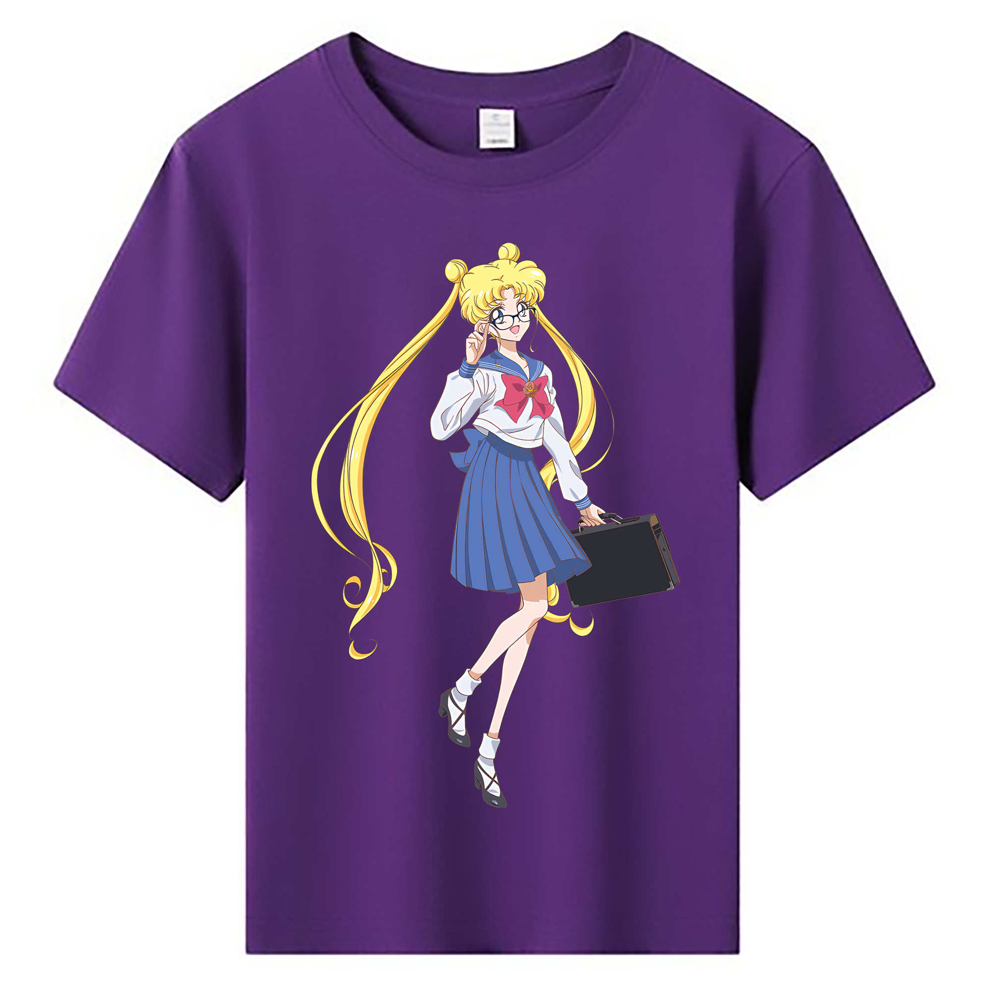 （画像用） 美少女戦士セーラームーン 愛野 美奈子 あいの みなこ Sailor Moon Aino Minako 綿100％キッズTシャツ（フロントプリント）
