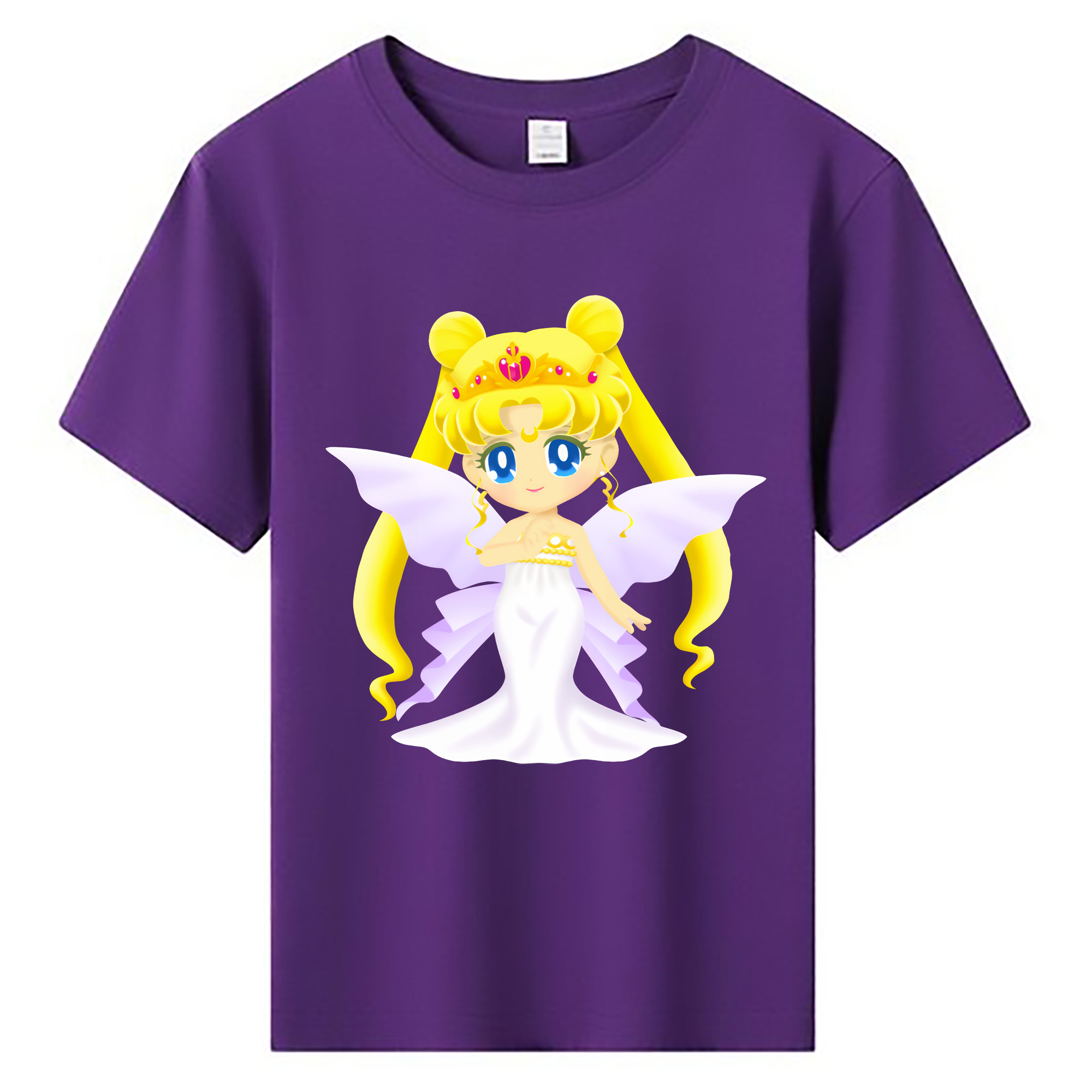 （画像用） 美少女戦士セーラームーン 愛野 美奈子 あいの みなこ Sailor Moon Aino Minako 綿100％キッズTシャツ（フロントプリント）