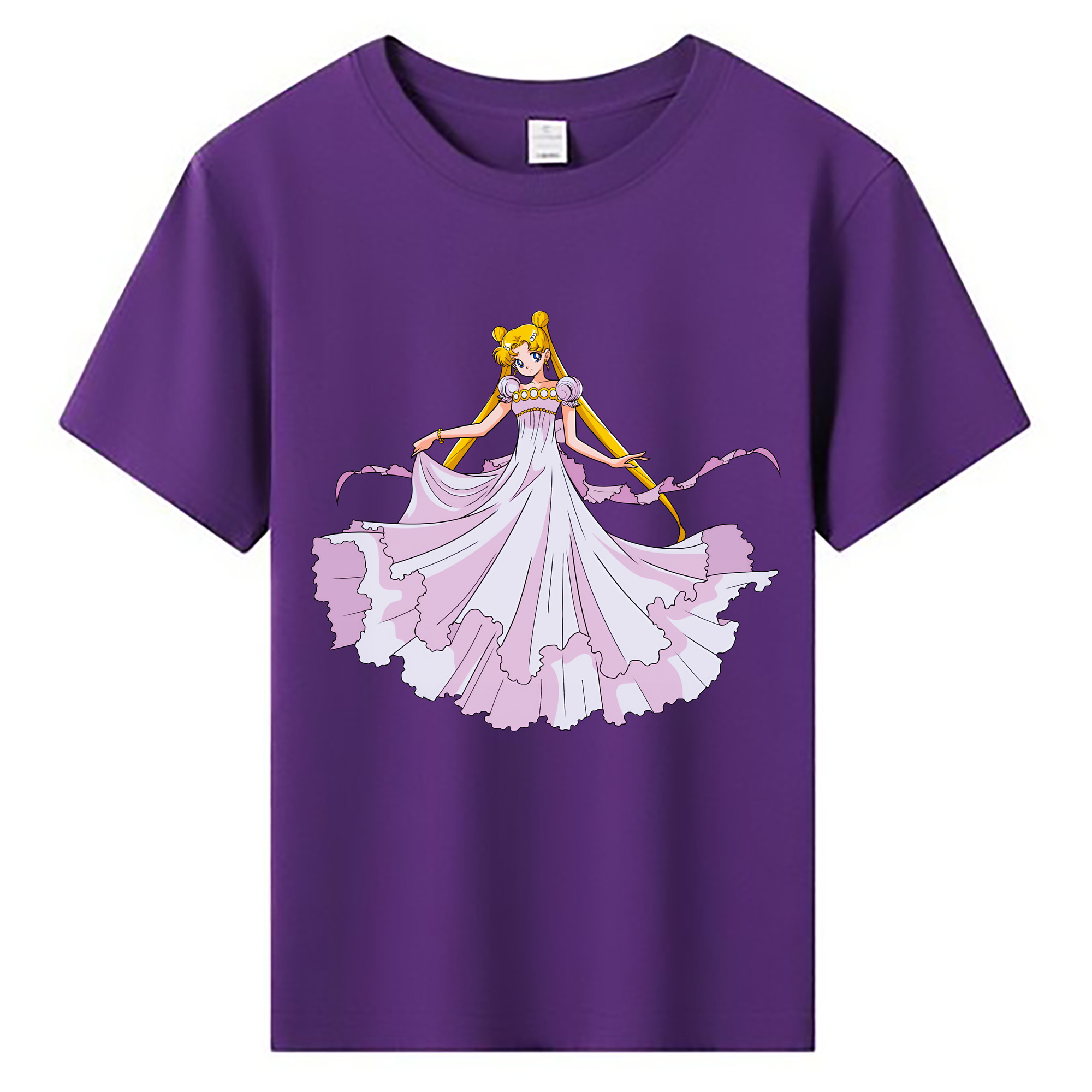 （画像用） 美少女戦士セーラームーン 愛野 美奈子 あいの みなこ Sailor Moon Aino Minako 綿100％キッズTシャツ（フロントプリント）