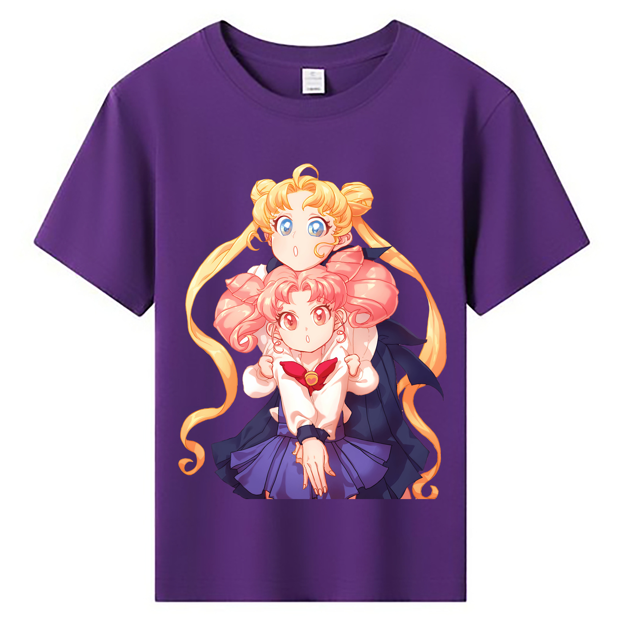 （画像用） 美少女戦士セーラームーン 愛野 美奈子 あいの みなこ Sailor Moon Aino Minako 綿100％キッズTシャツ（フロントプリント）