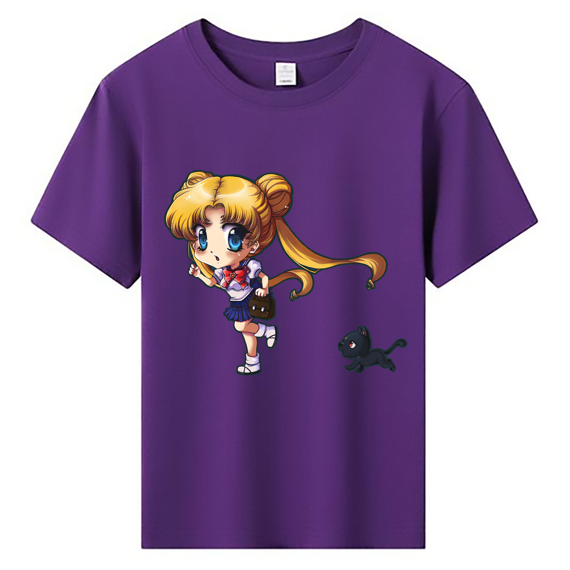 （画像用） 美少女戦士セーラームーン 愛野 美奈子 あいの みなこ Sailor Moon Aino Minako 綿100％キッズTシャツ（フロントプリント）