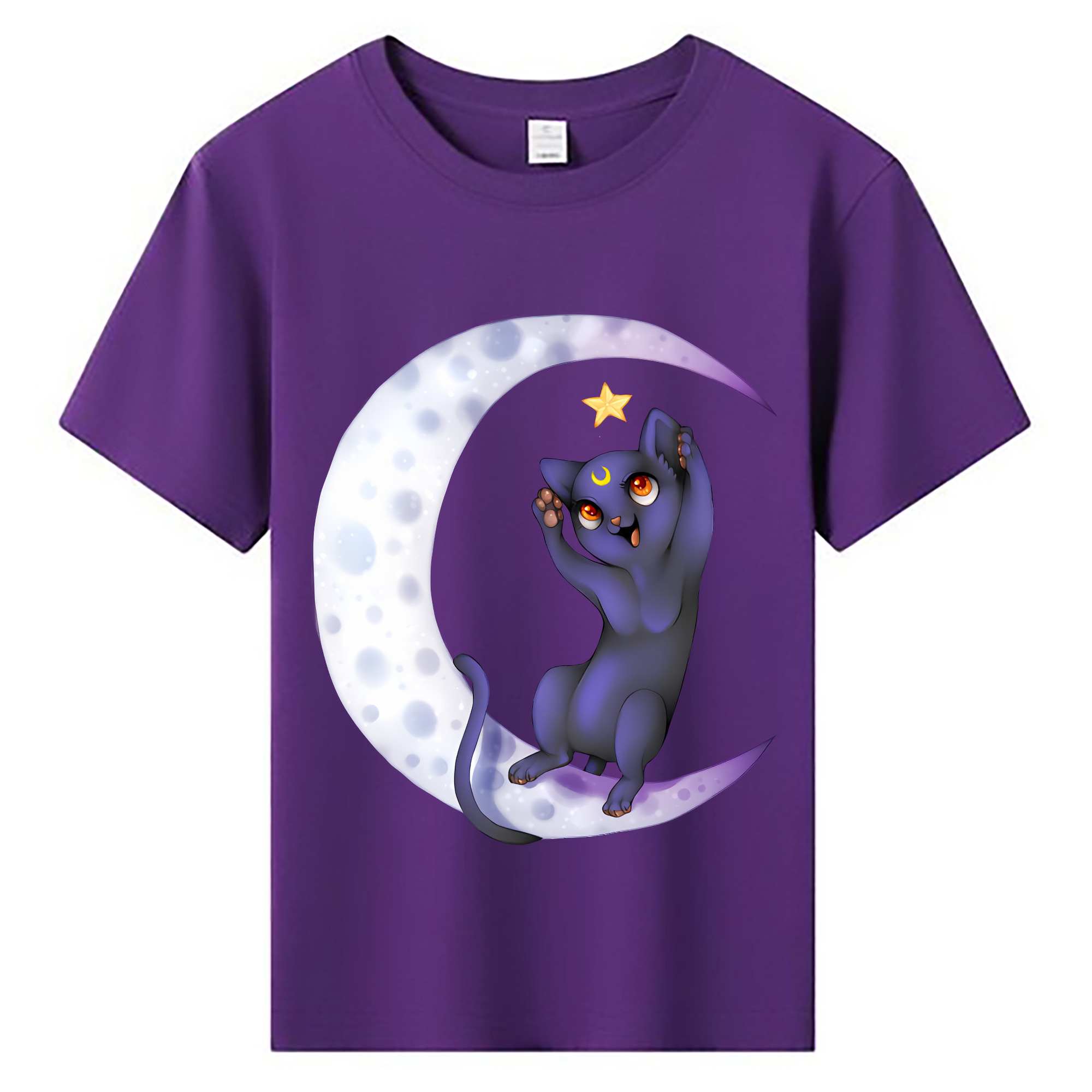 （画像用） 美少女戦士セーラームーン Sailor Moon 綿100％キッズTシャツ（フロントプリント）