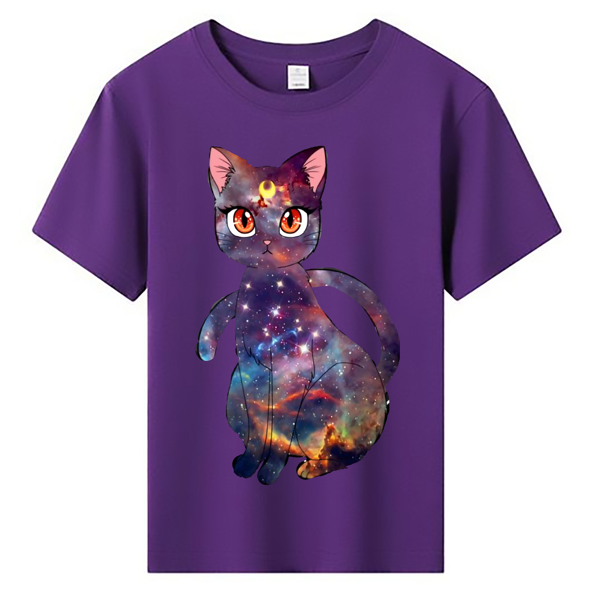 （画像用） 美少女戦士セーラームーン Sailor Moon 綿100％キッズTシャツ（フロントプリント）