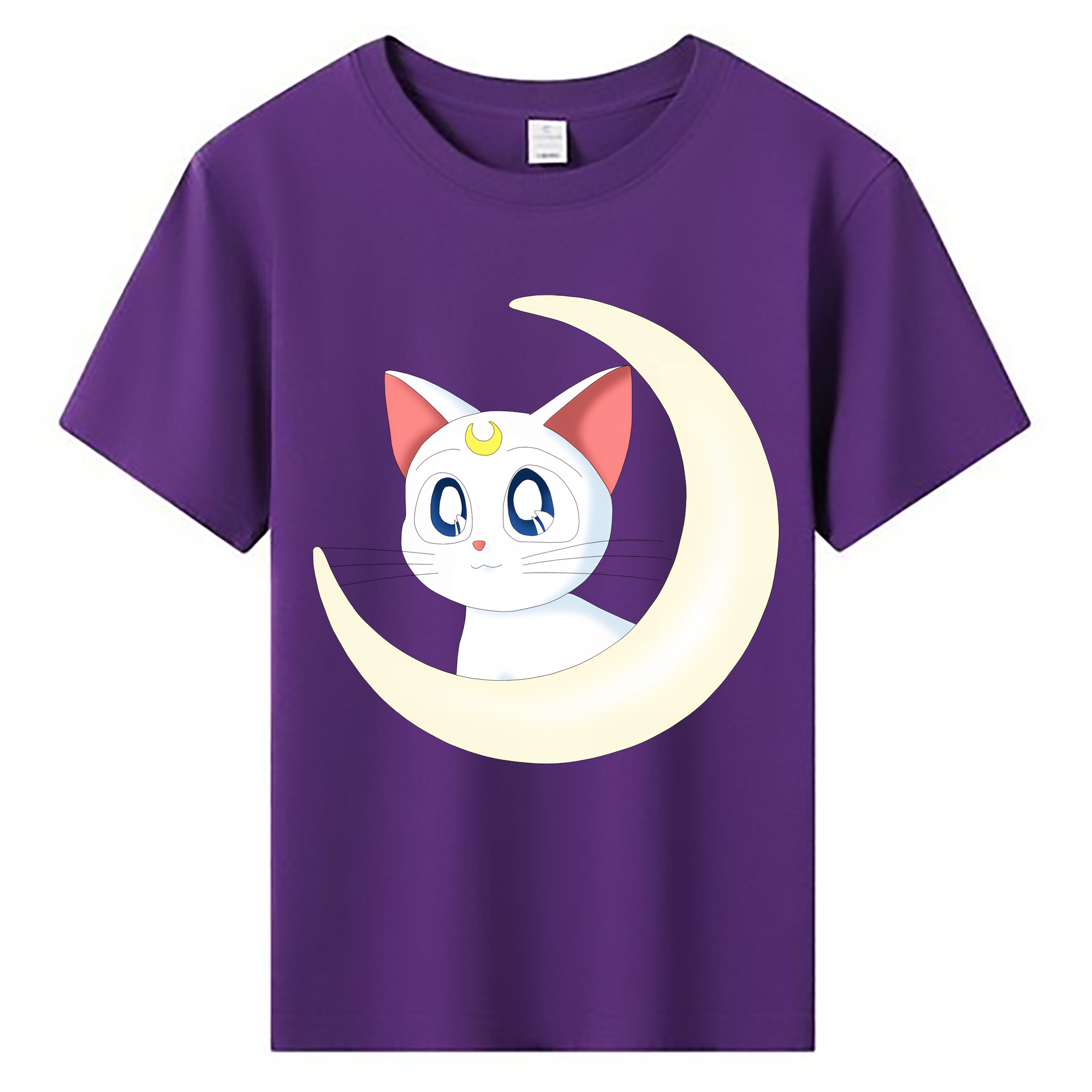 （画像用） 美少女戦士セーラームーン Sailor Moon 綿100％キッズTシャツ（フロントプリント）