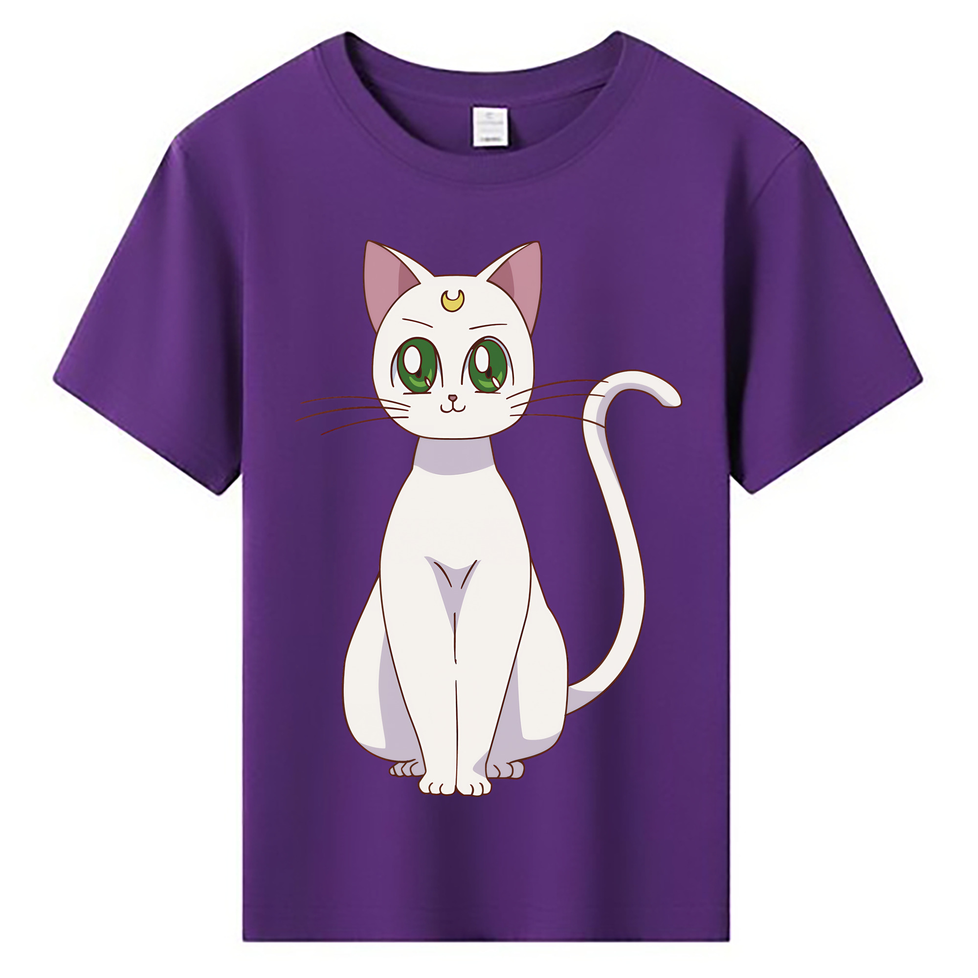 （画像用） 美少女戦士セーラームーン Sailor Moon 綿100％キッズTシャツ（フロントプリント）