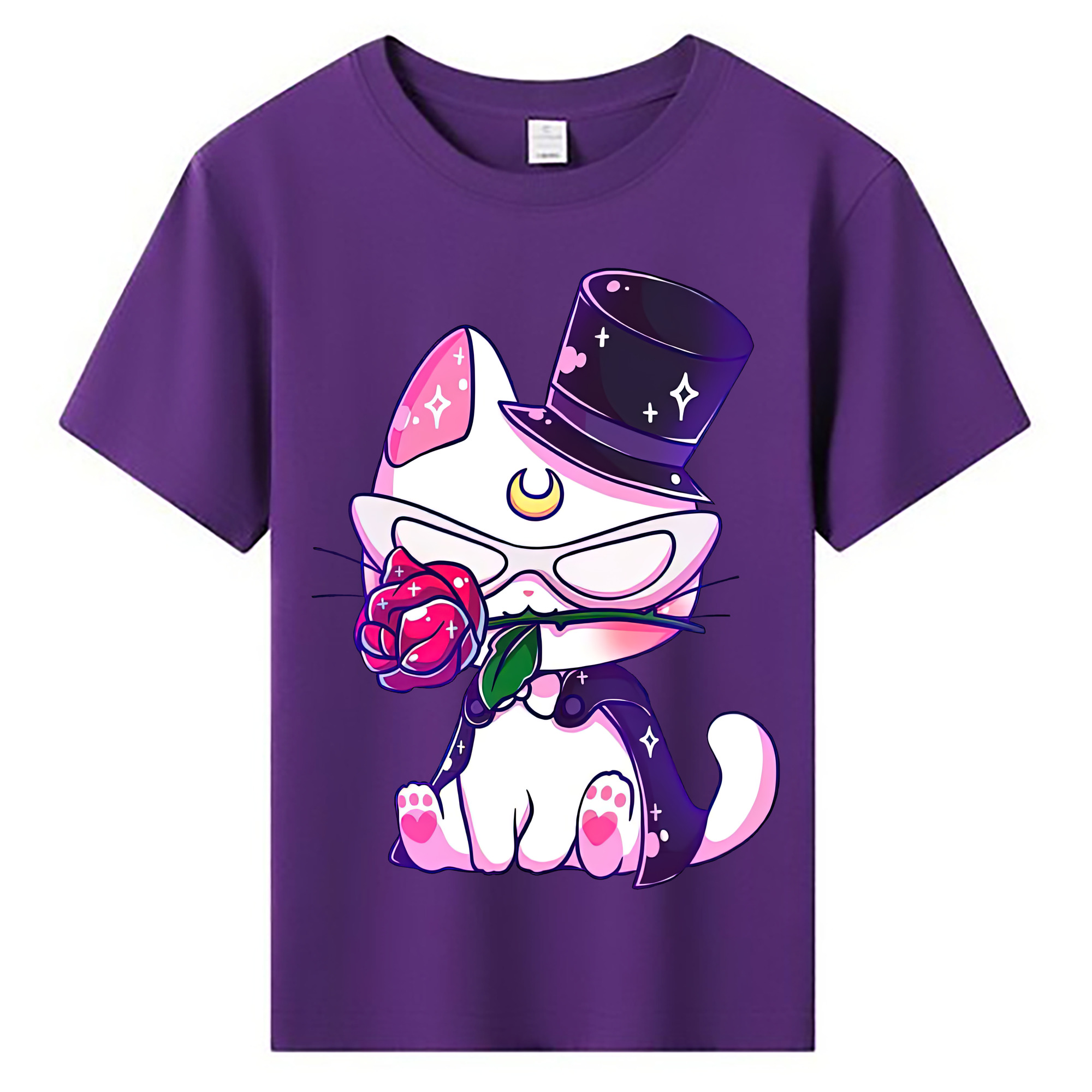 （画像用） 美少女戦士セーラームーン Sailor Moon 綿100％キッズTシャツ（フロントプリント）