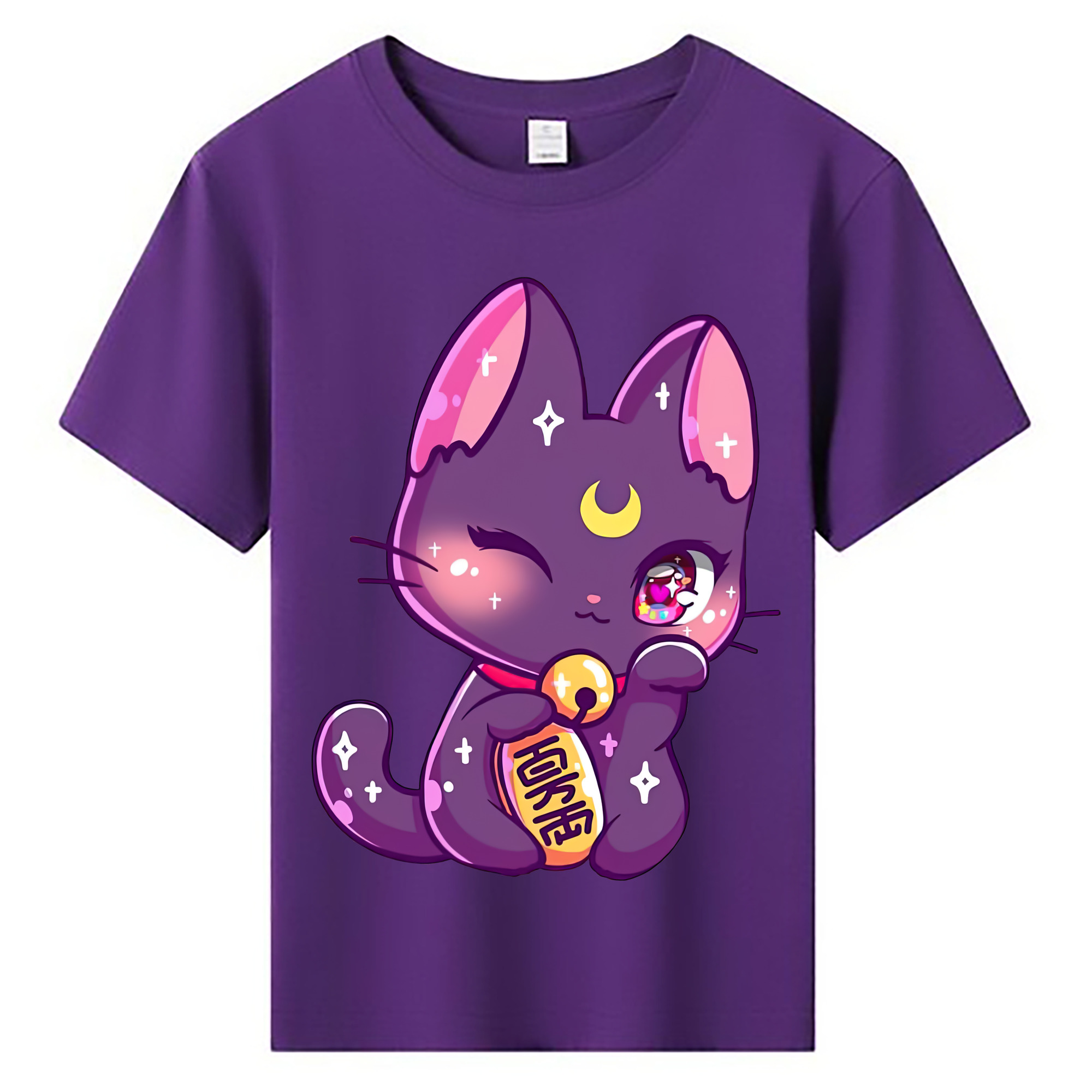 （画像用） 美少女戦士セーラームーン Sailor Moon 綿100％キッズTシャツ（フロントプリント）