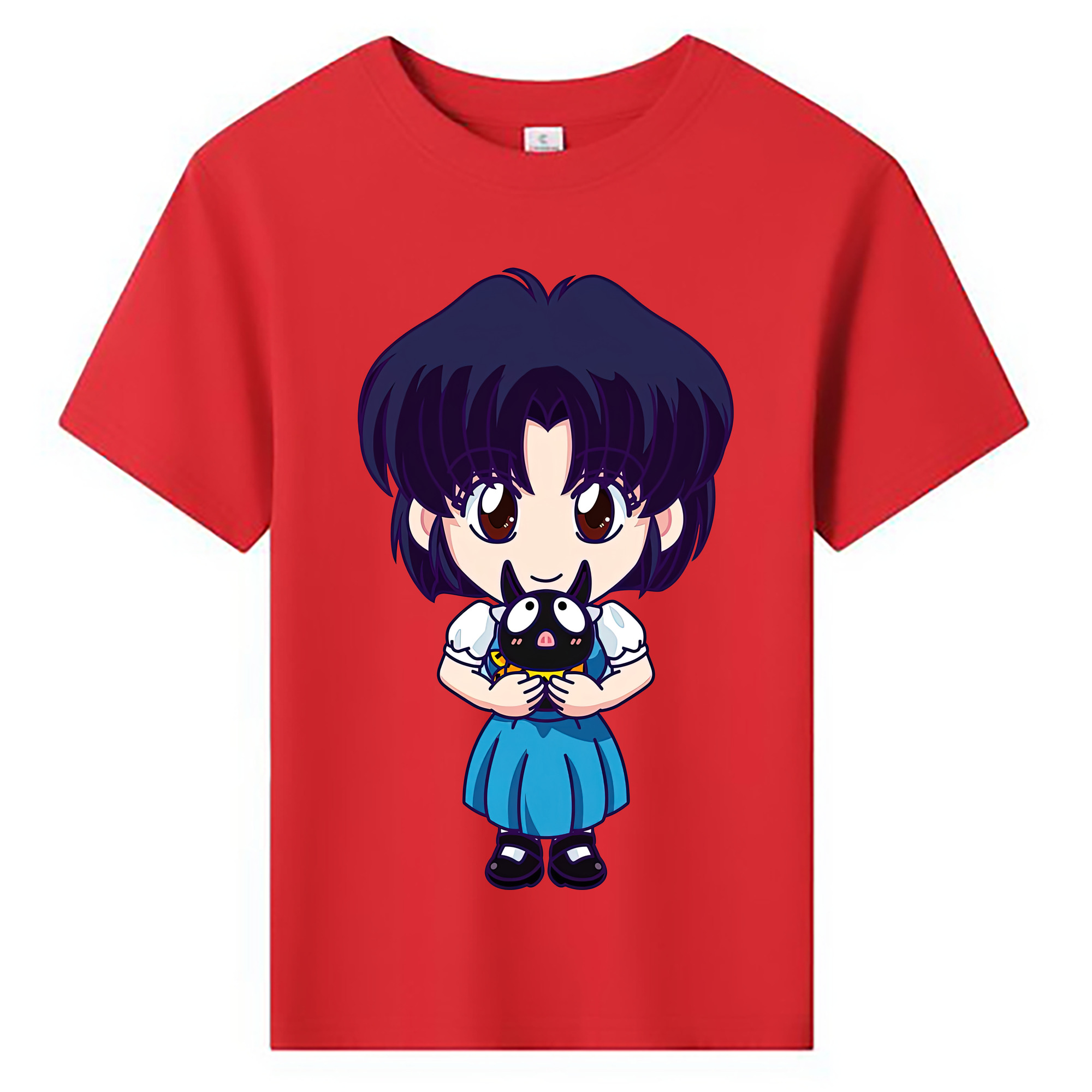 （画像用） 美少女戦士セーラームーン 水野 亜美 みずの あみ Sailor Moon Mizuno Ami 綿100％キッズTシャツ（フロントプリント）