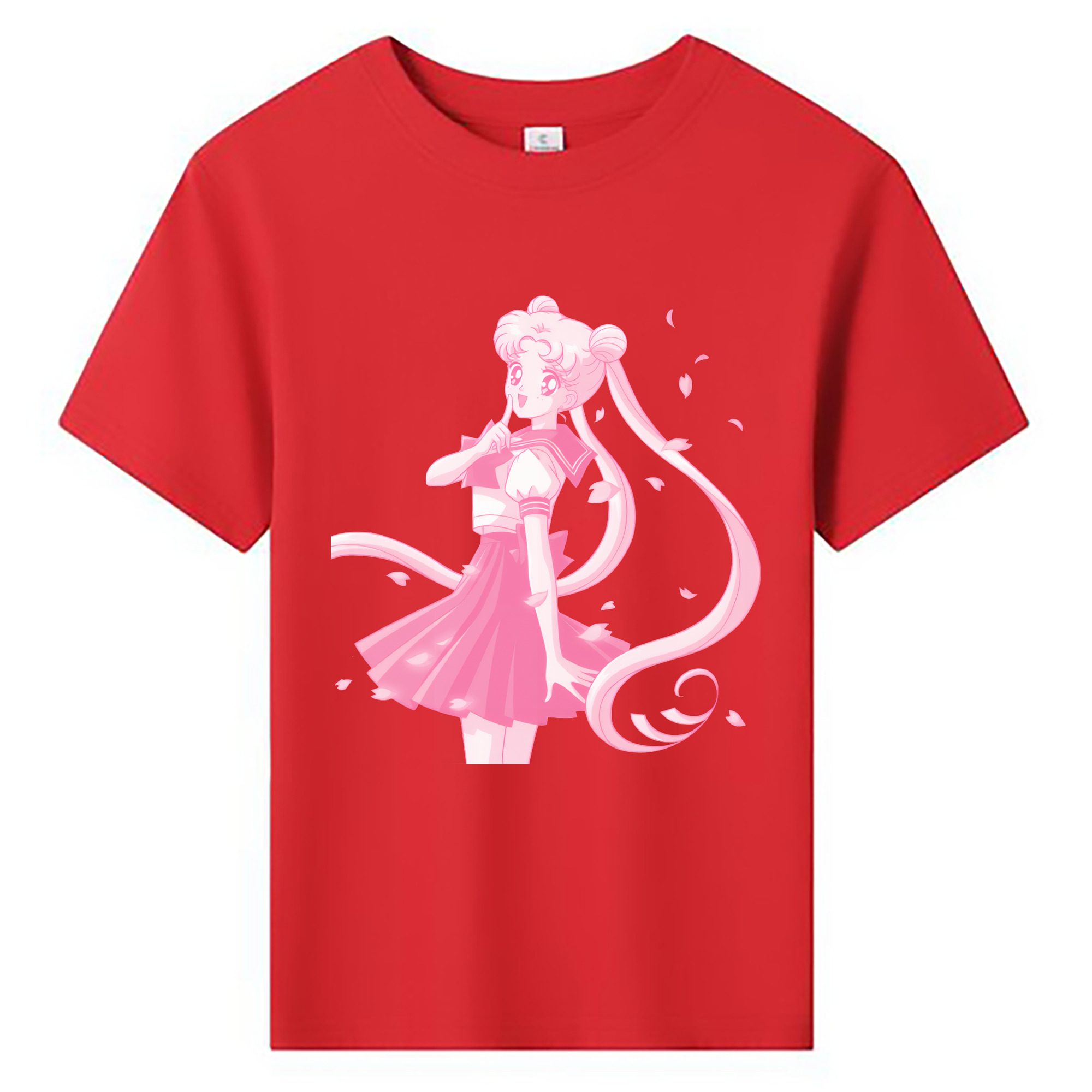 （画像用） 美少女戦士セーラームーン 愛野 美奈子 あいの みなこ Sailor Moon Aino Minako 綿100％キッズTシャツ（フロントプリント）