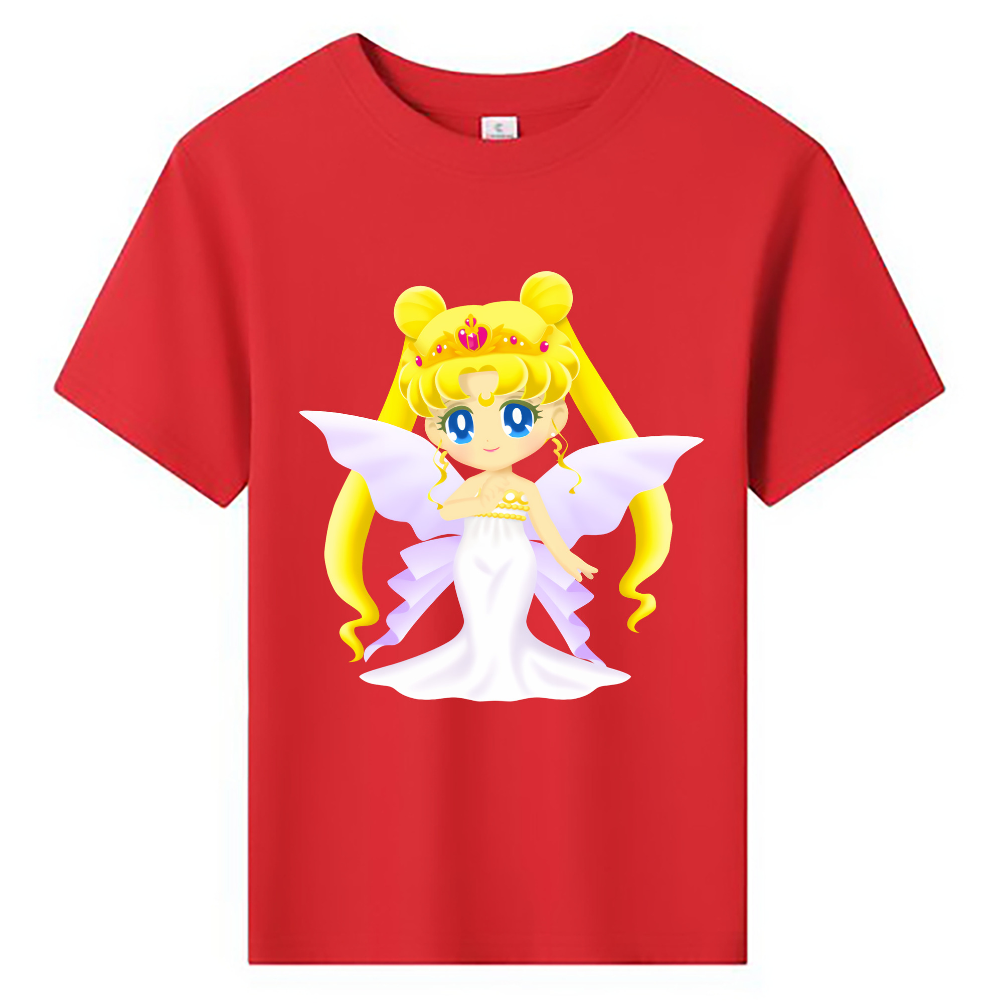 （画像用） 美少女戦士セーラームーン 愛野 美奈子 あいの みなこ Sailor Moon Aino Minako 綿100％キッズTシャツ（フロントプリント）