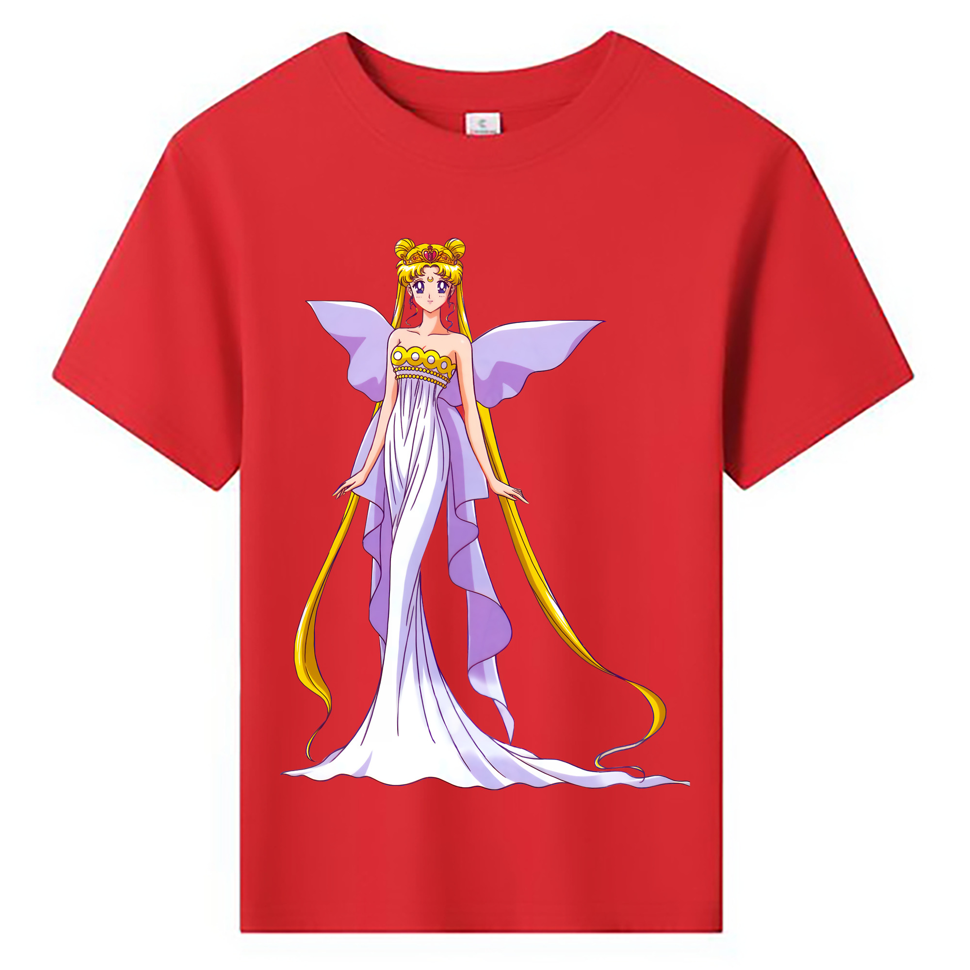 （画像用） 美少女戦士セーラームーン 愛野 美奈子 あいの みなこ Sailor Moon Aino Minako 綿100％キッズTシャツ（フロントプリント）
