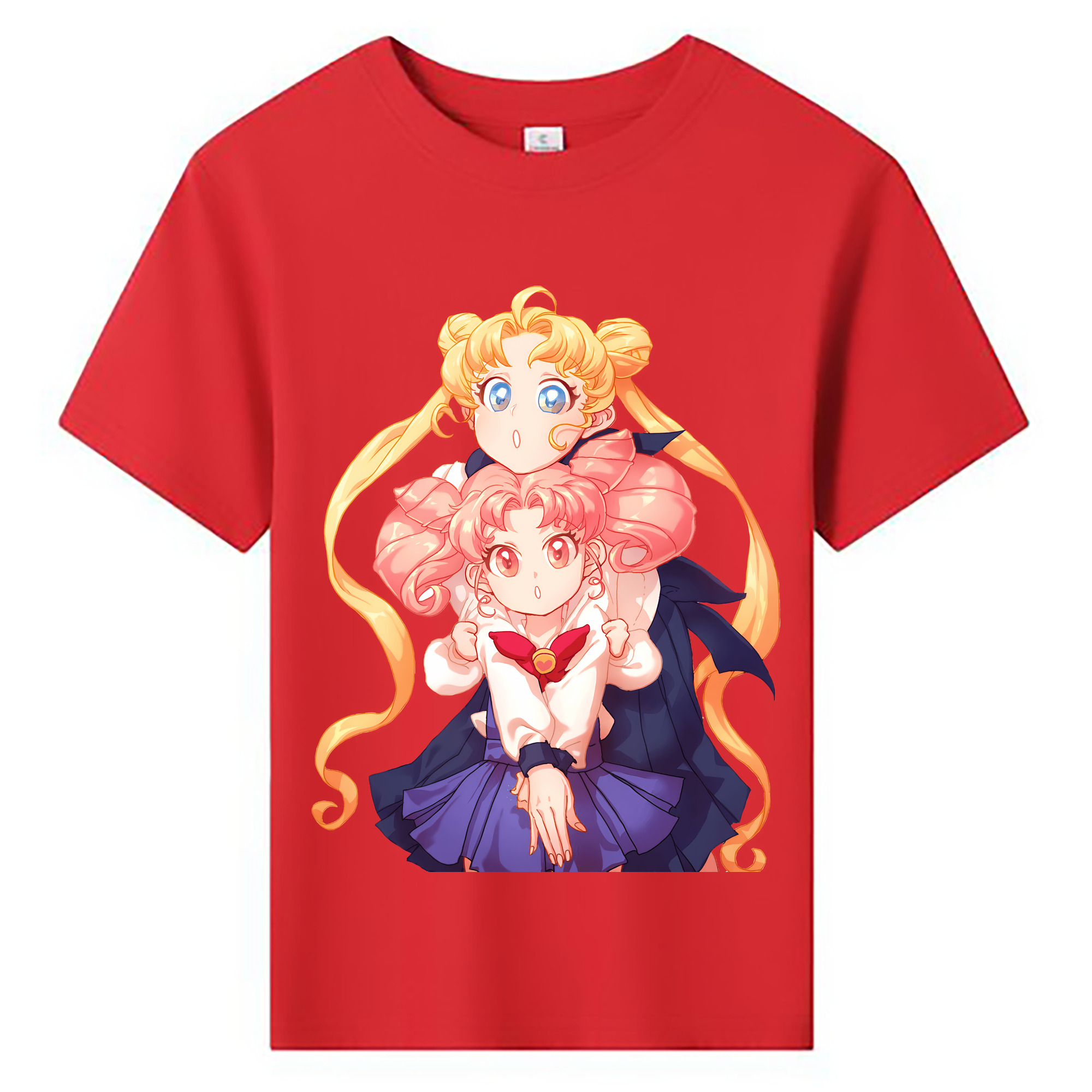 （画像用） 美少女戦士セーラームーン 愛野 美奈子 あいの みなこ Sailor Moon Aino Minako 綿100％キッズTシャツ（フロントプリント）