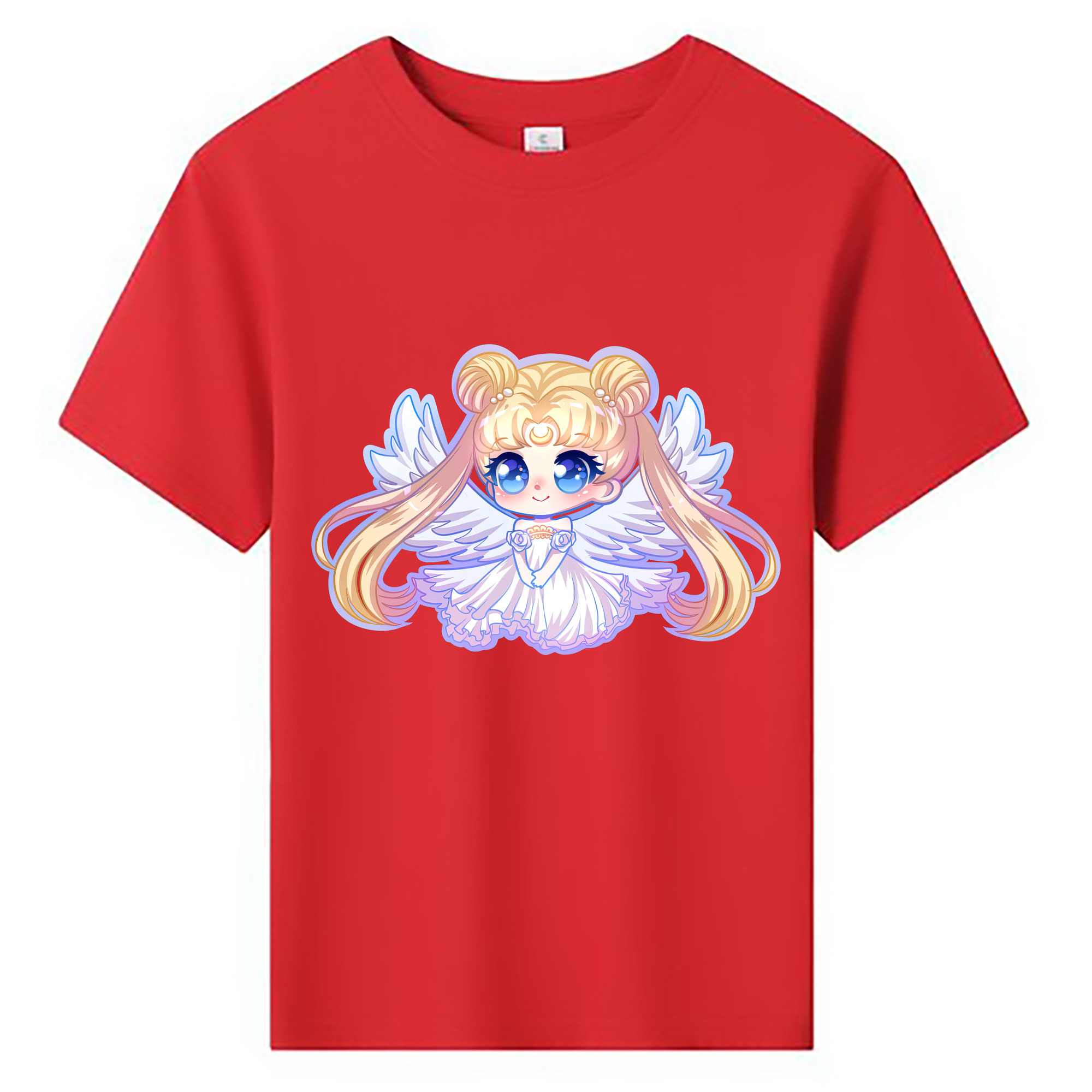 （画像用） 美少女戦士セーラームーン 愛野 美奈子 あいの みなこ Sailor Moon Aino Minako 綿100％キッズTシャツ（フロントプリント）