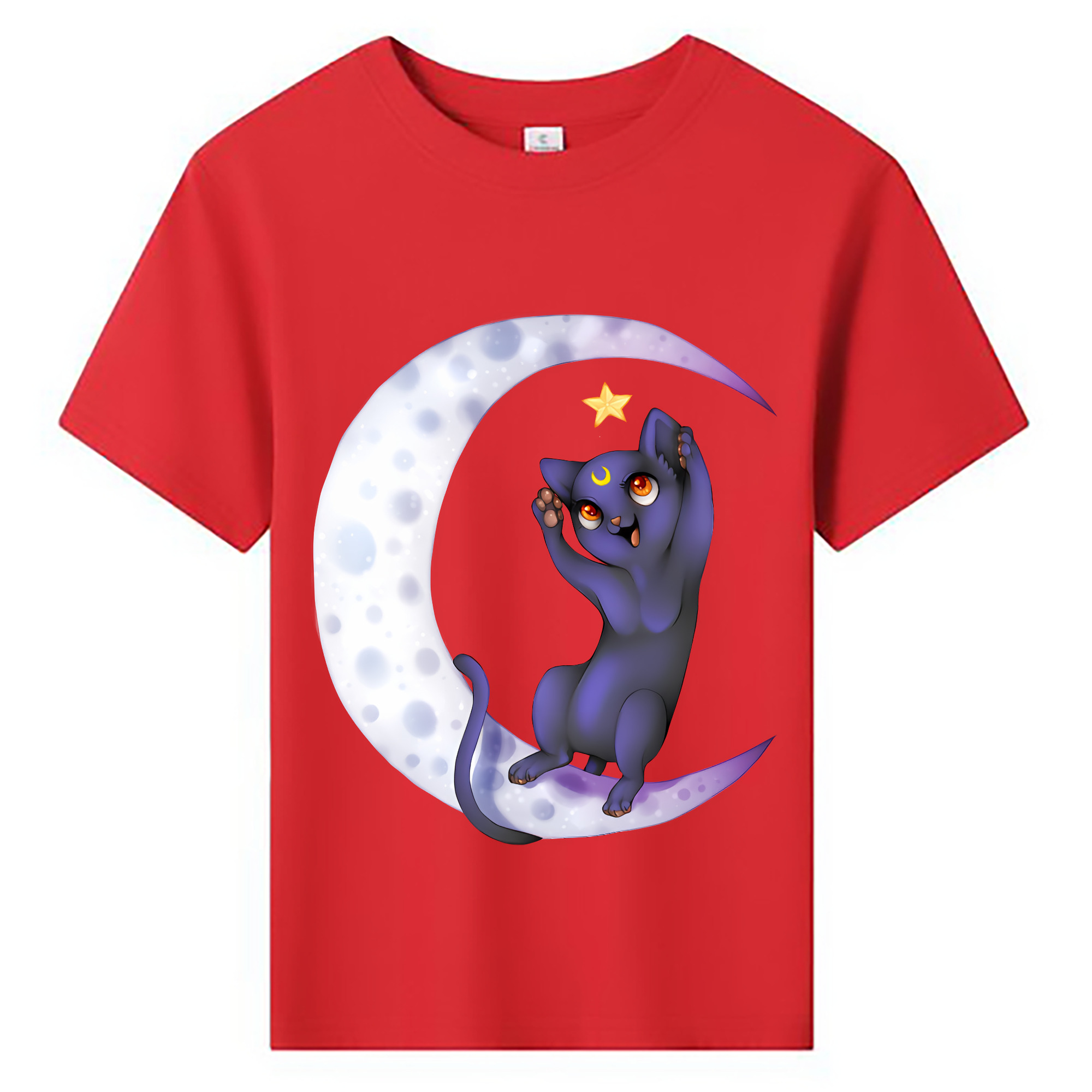 （画像用） 美少女戦士セーラームーン Sailor Moon 綿100％キッズTシャツ（フロントプリント）