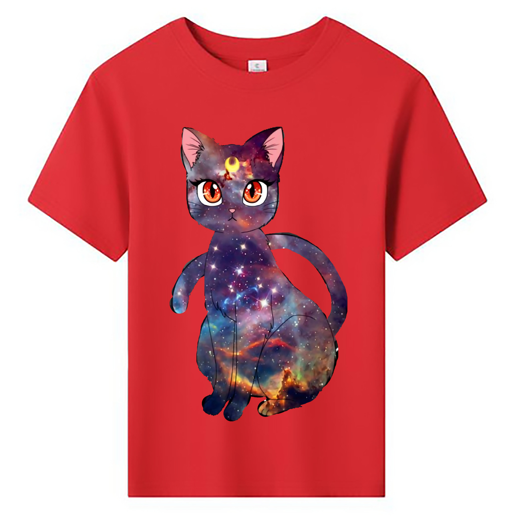 （画像用） 美少女戦士セーラームーン Sailor Moon 綿100％キッズTシャツ（フロントプリント）