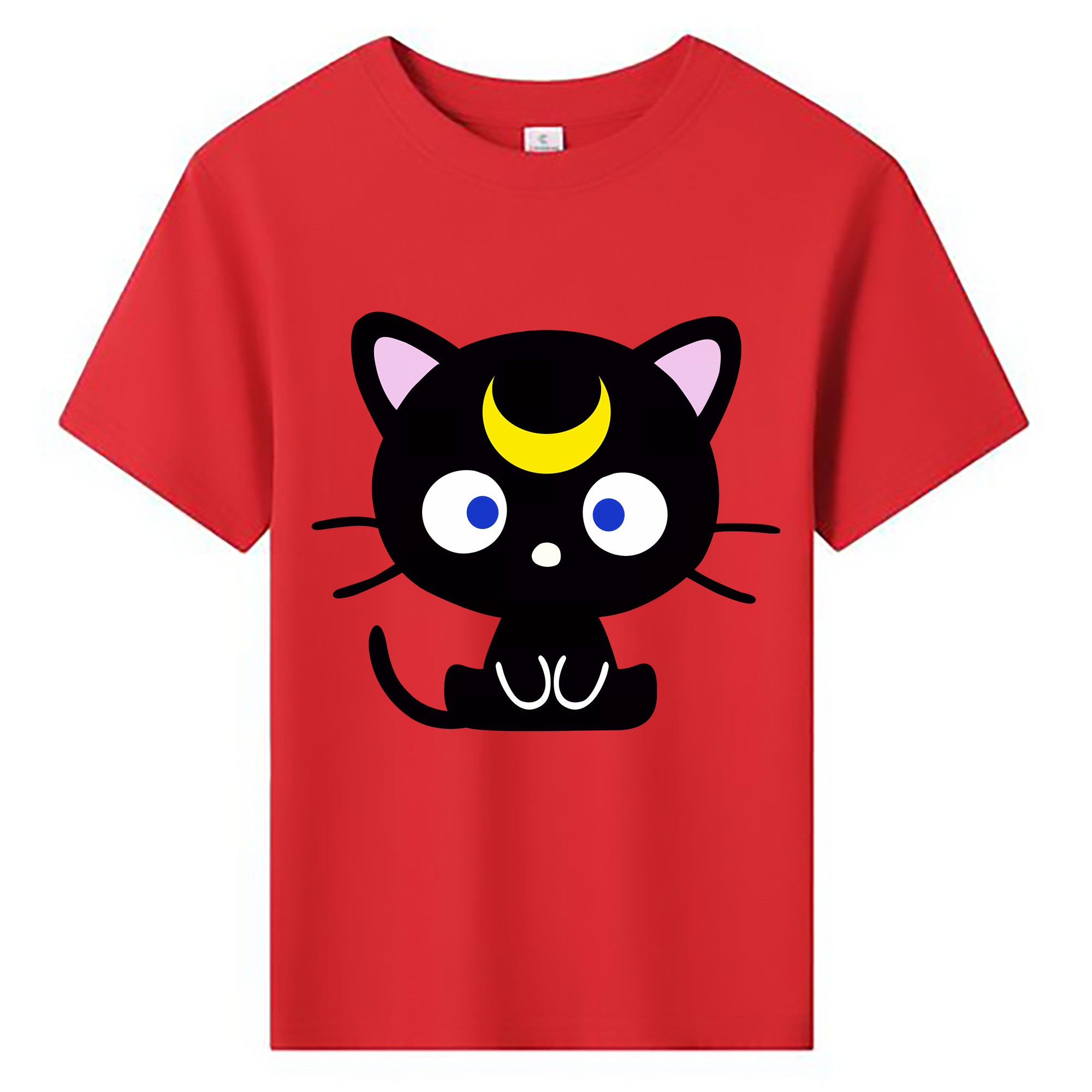 （画像用） 美少女戦士セーラームーン Sailor Moon 綿100％キッズTシャツ（フロントプリント）