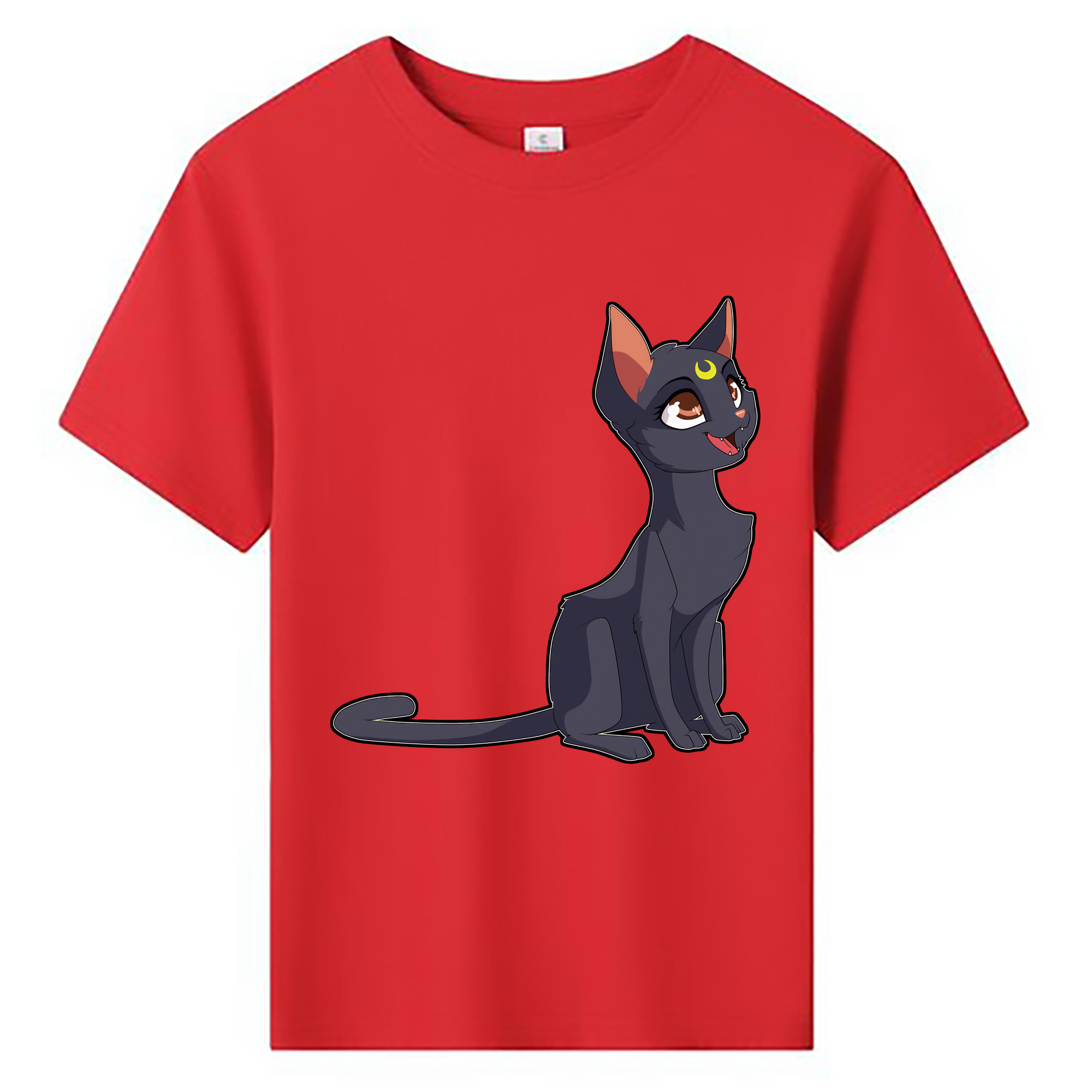 （画像用） 美少女戦士セーラームーン Sailor Moon 綿100％キッズTシャツ（フロントプリント）