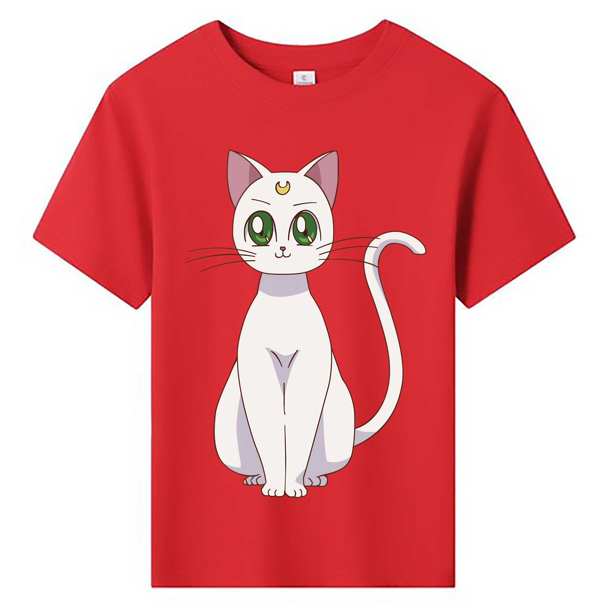 （画像用） 美少女戦士セーラームーン Sailor Moon 綿100％キッズTシャツ（フロントプリント）