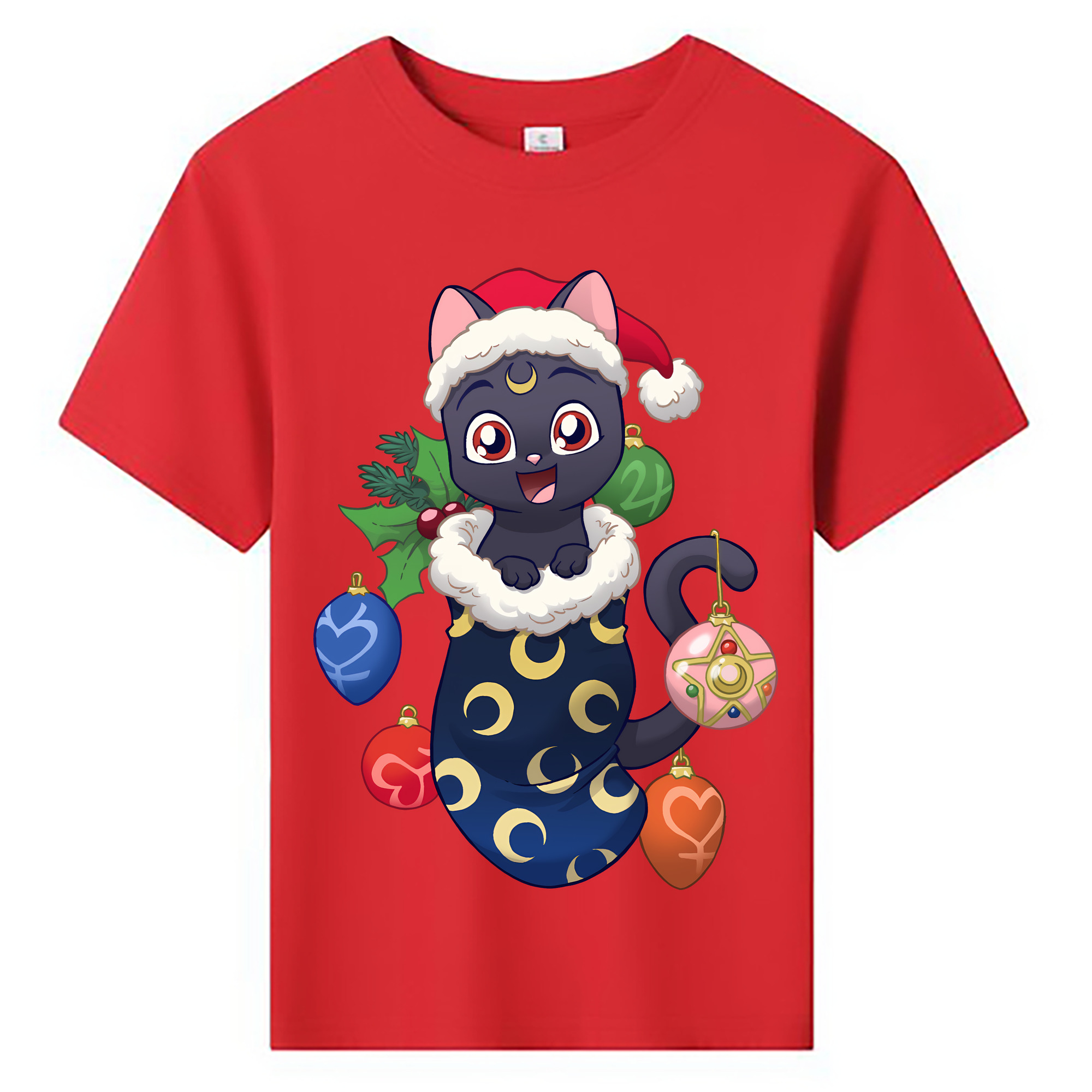 （画像用） 美少女戦士セーラームーン Sailor Moon 綿100％キッズTシャツ（フロントプリント）
