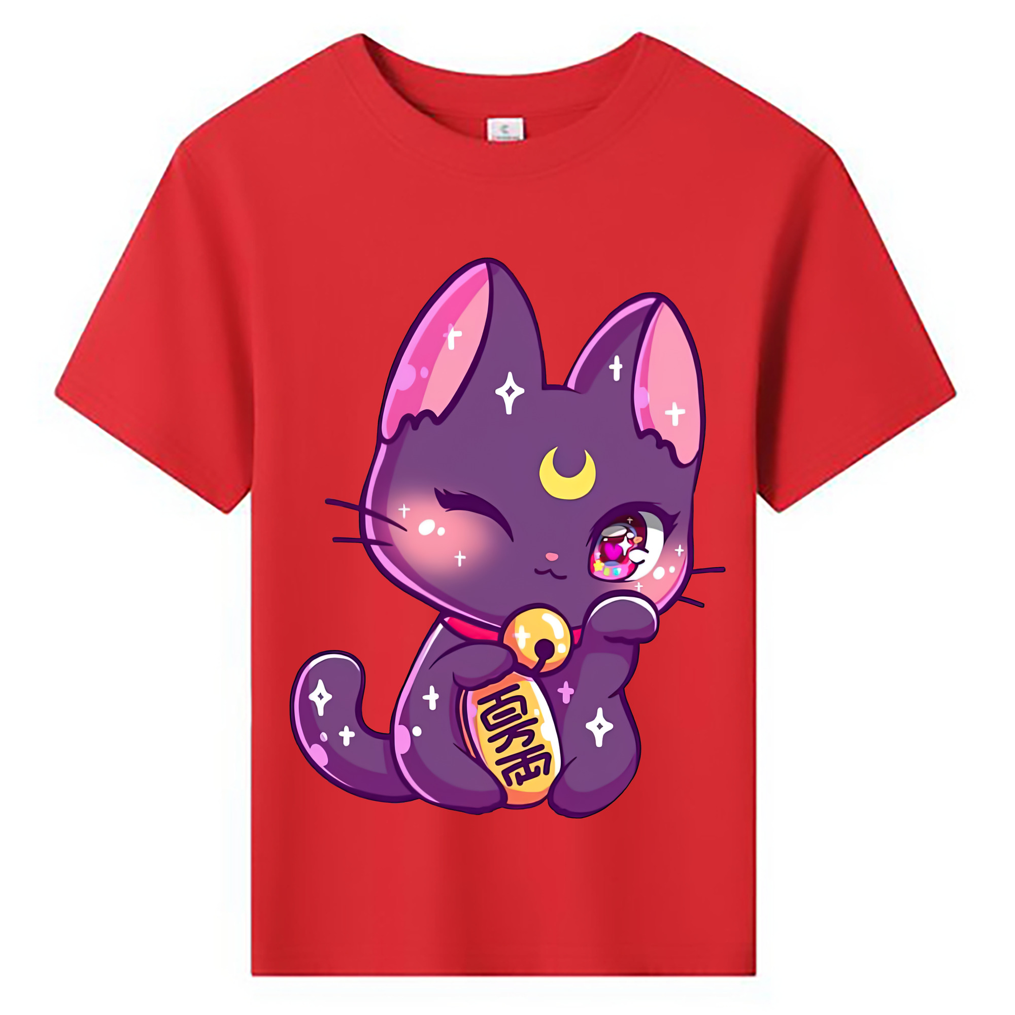（画像用） 美少女戦士セーラームーン Sailor Moon 綿100％キッズTシャツ（フロントプリント）