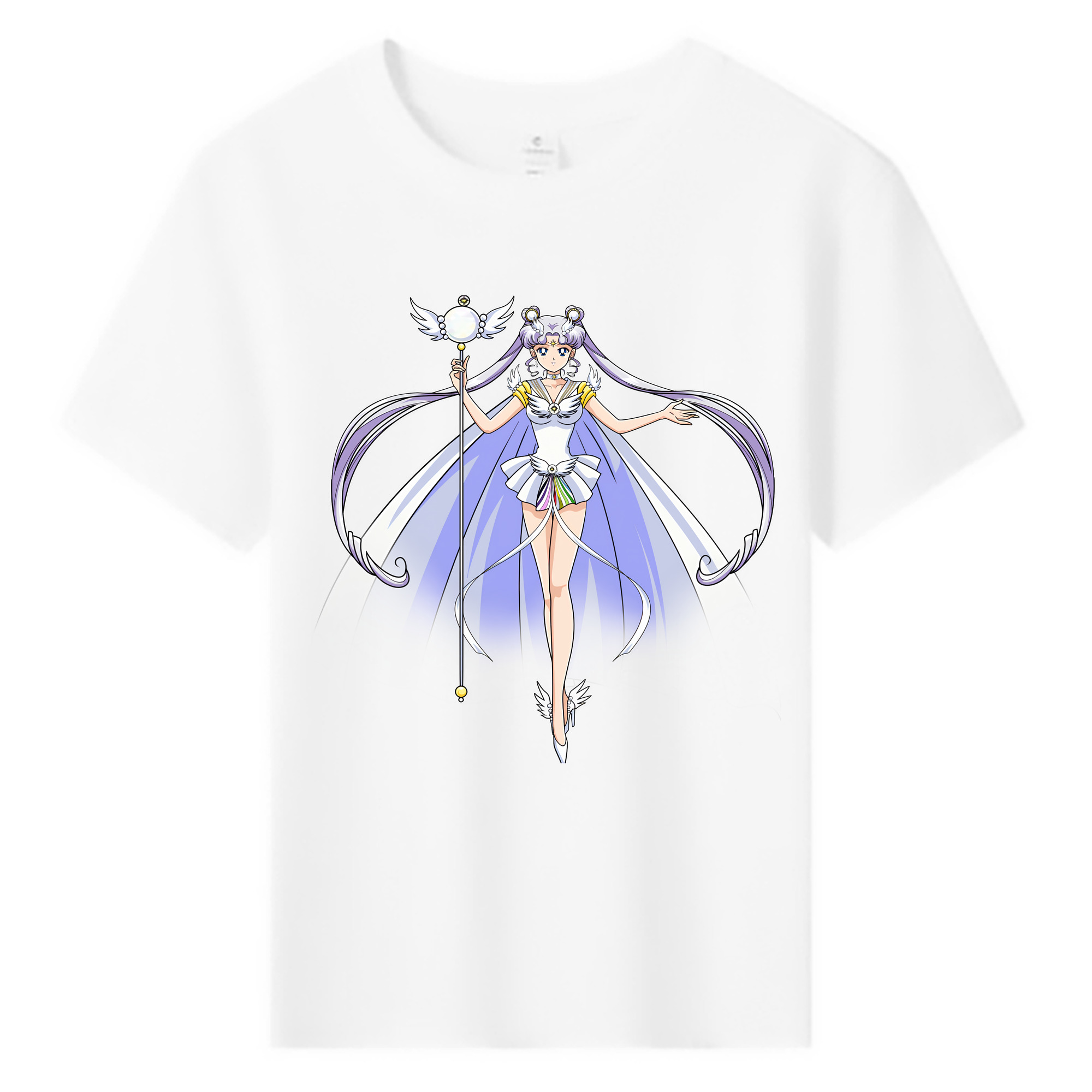 （画像用） 美少女戦士セーラームーン 月野 うさぎ つきの うさぎ Sailor Moon Tsukino Usagi 綿100％キッズTシャツ（フロントプリント）
